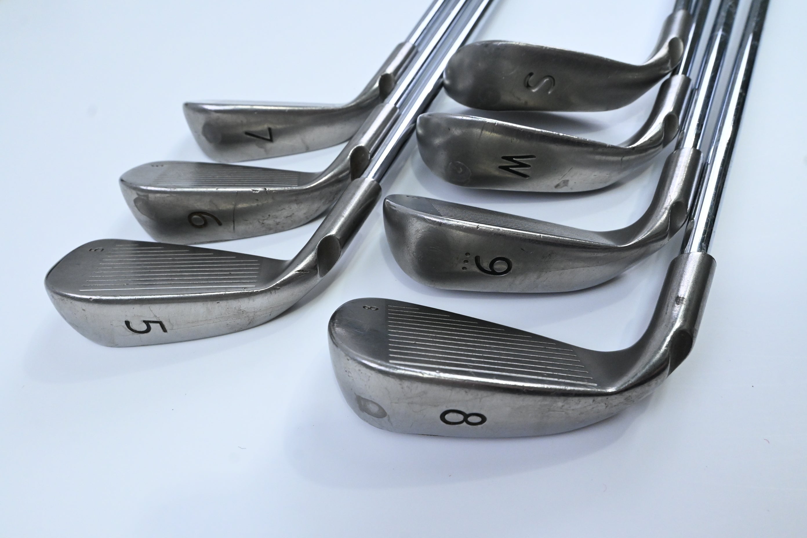 Ping G15 Irons / 5-PW+SW / Green Dot / Regular Flex Ping AWT Shafts