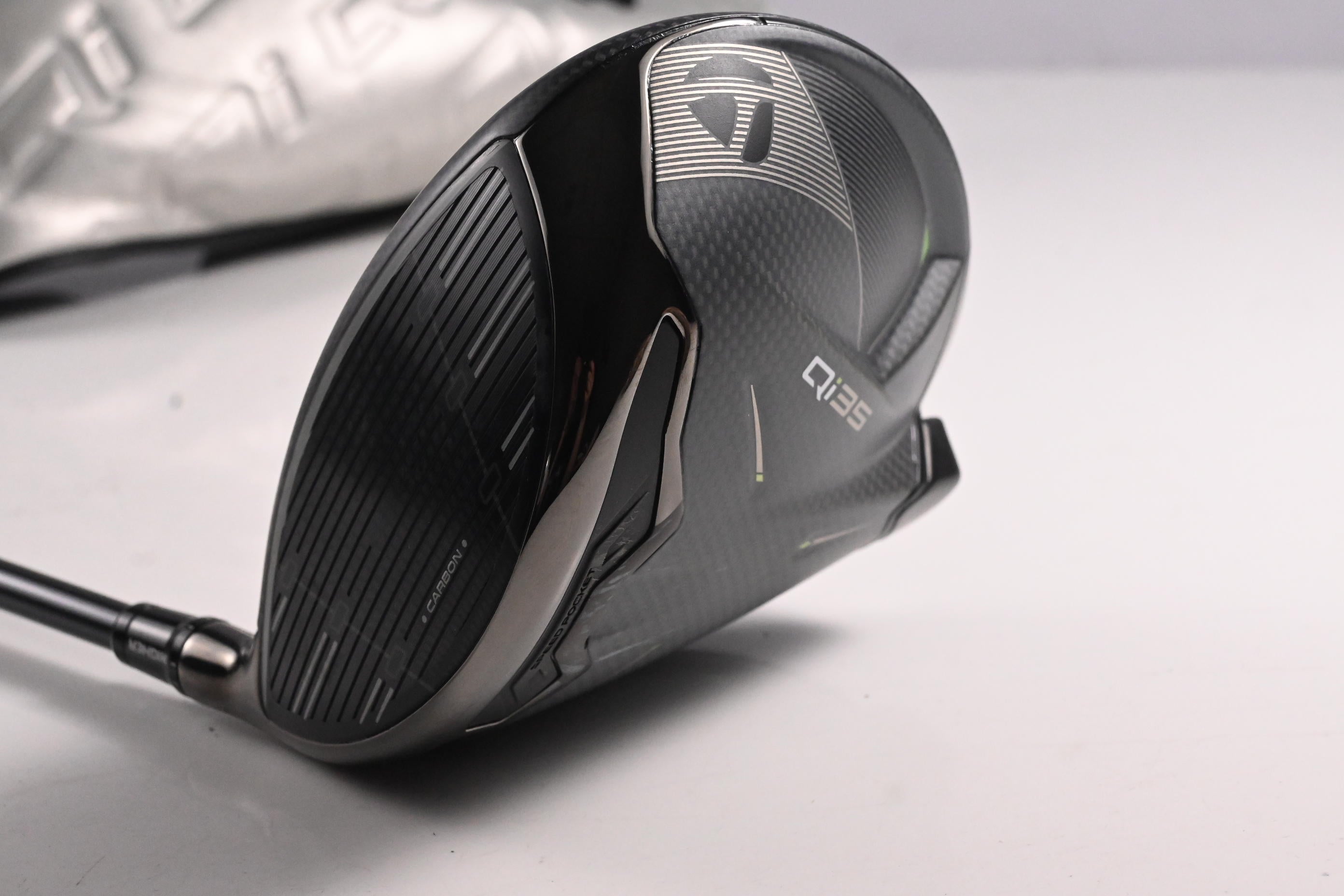 Left Hand Taylormade Qi35 Max Driver / 10.5 Degree / Stiff Flex Diamana T+ 60