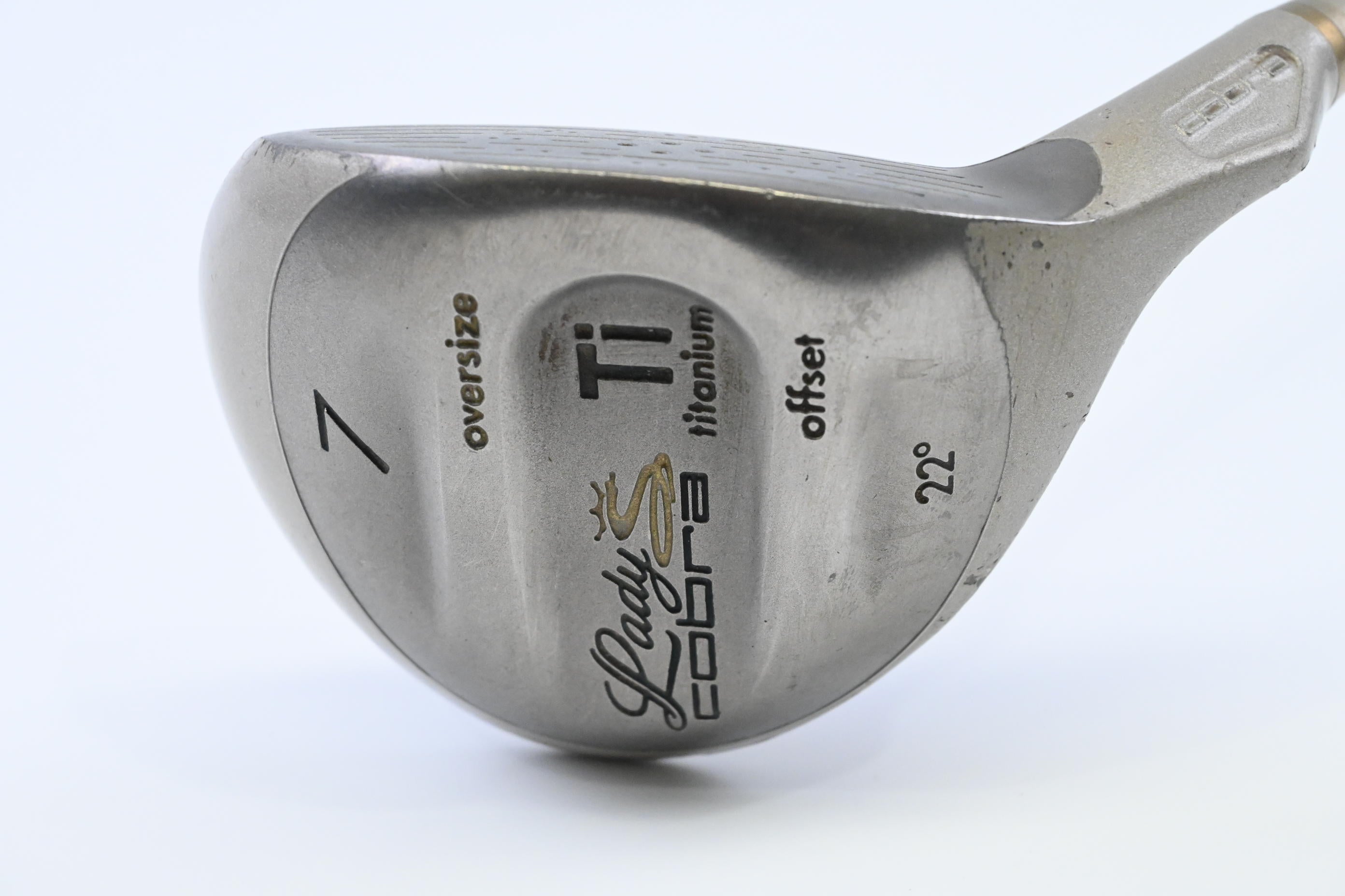 Ladies Cobra Ti Offset #7 Wood / 22 Degree / Ladies Flex Graphite Shaft
