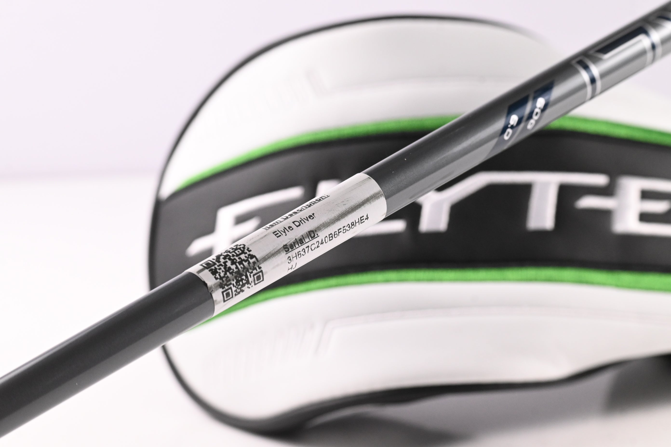 Callaway Elyte Driver / 9 Degree / Stiff Flex Project X Denali Charcoal 60 Shaft