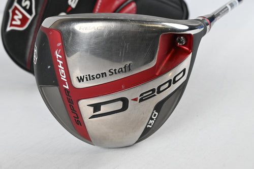 Wilson D200 Driver / 13 Degree / Regular Flex UST Elements Chrome 44 Shaft