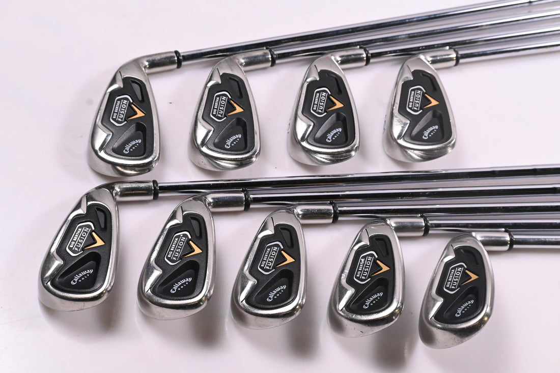 Callaway Big Bertha Fusion Irons / 3-PW+SW / UniFlex Callaway Shafts