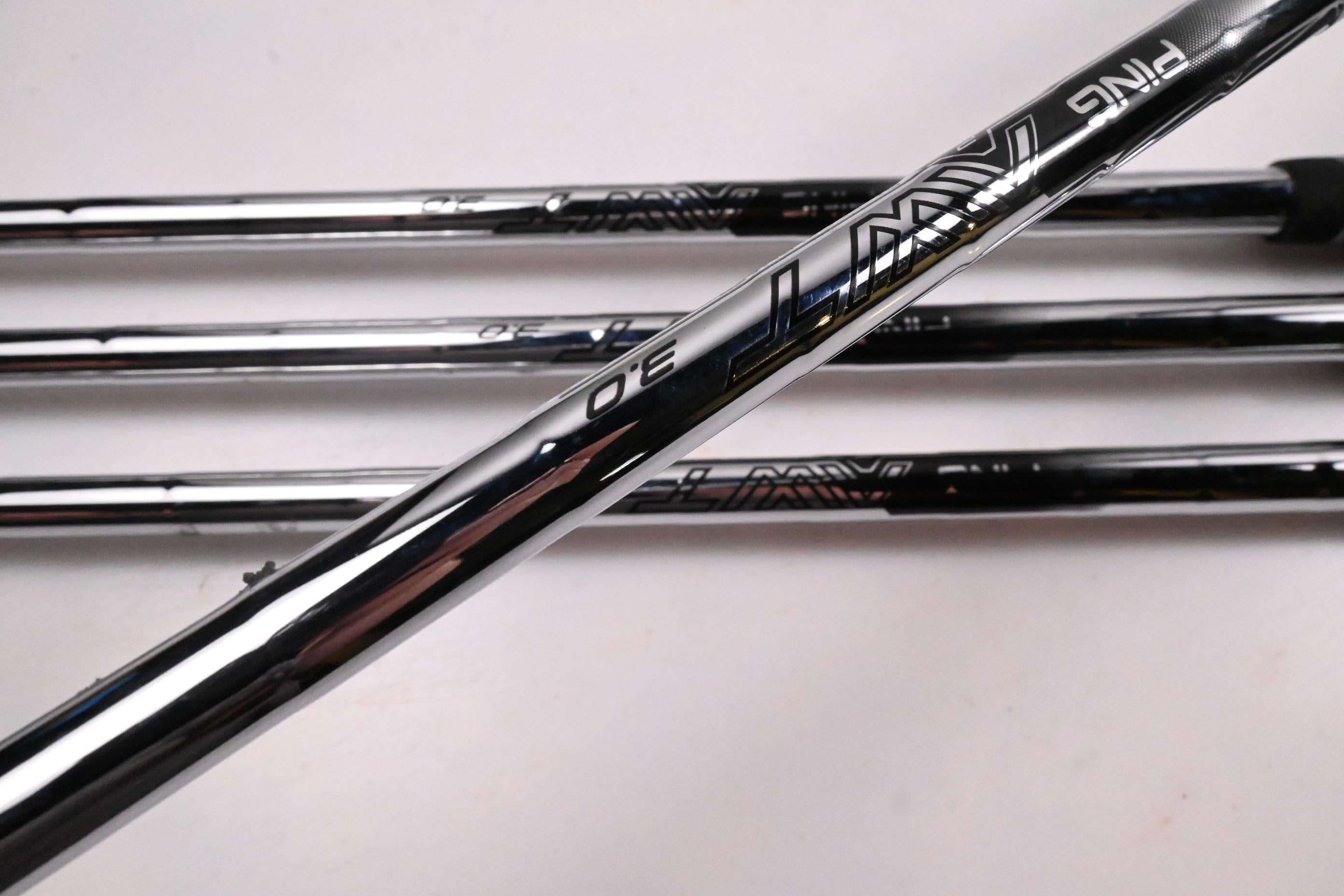Ping G740 Irons / 7-PW / Black Dot / Regular Flex Ping AWT 3.0 Shafts