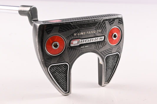 Left Hand Odyssey O-Works V-Line Fang CH Putter / 34 Inch