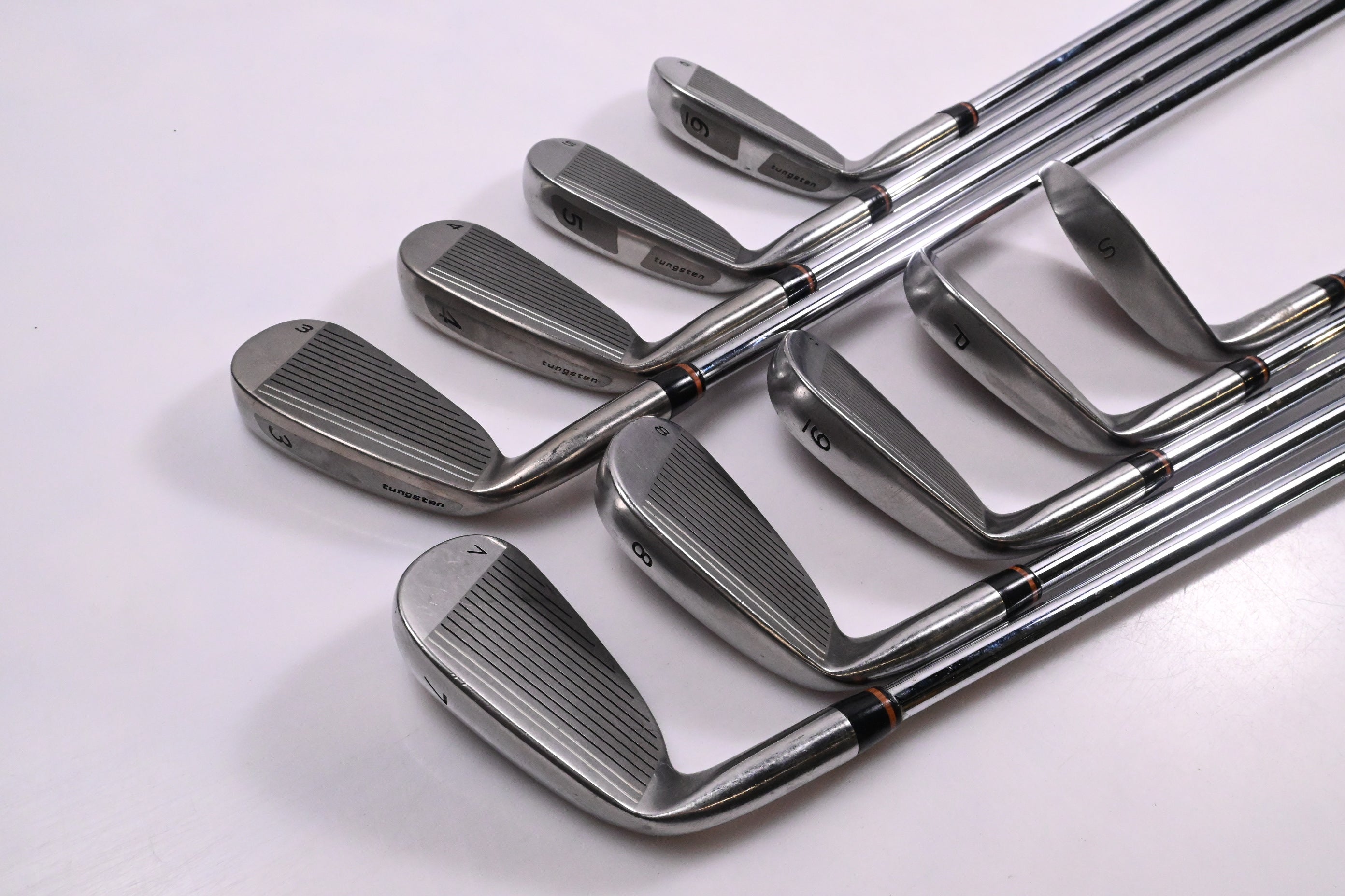 Taylormade Firesole Irons / 3-PW+SW / Stiff Flex Precision Rifle 90 Shafts
