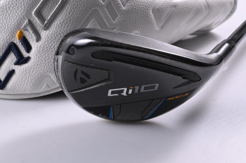 Taylormade Qi10 #3 Hybrid / 19 Degree / Stiff Flex Ventus TR Blue 7 Shaft