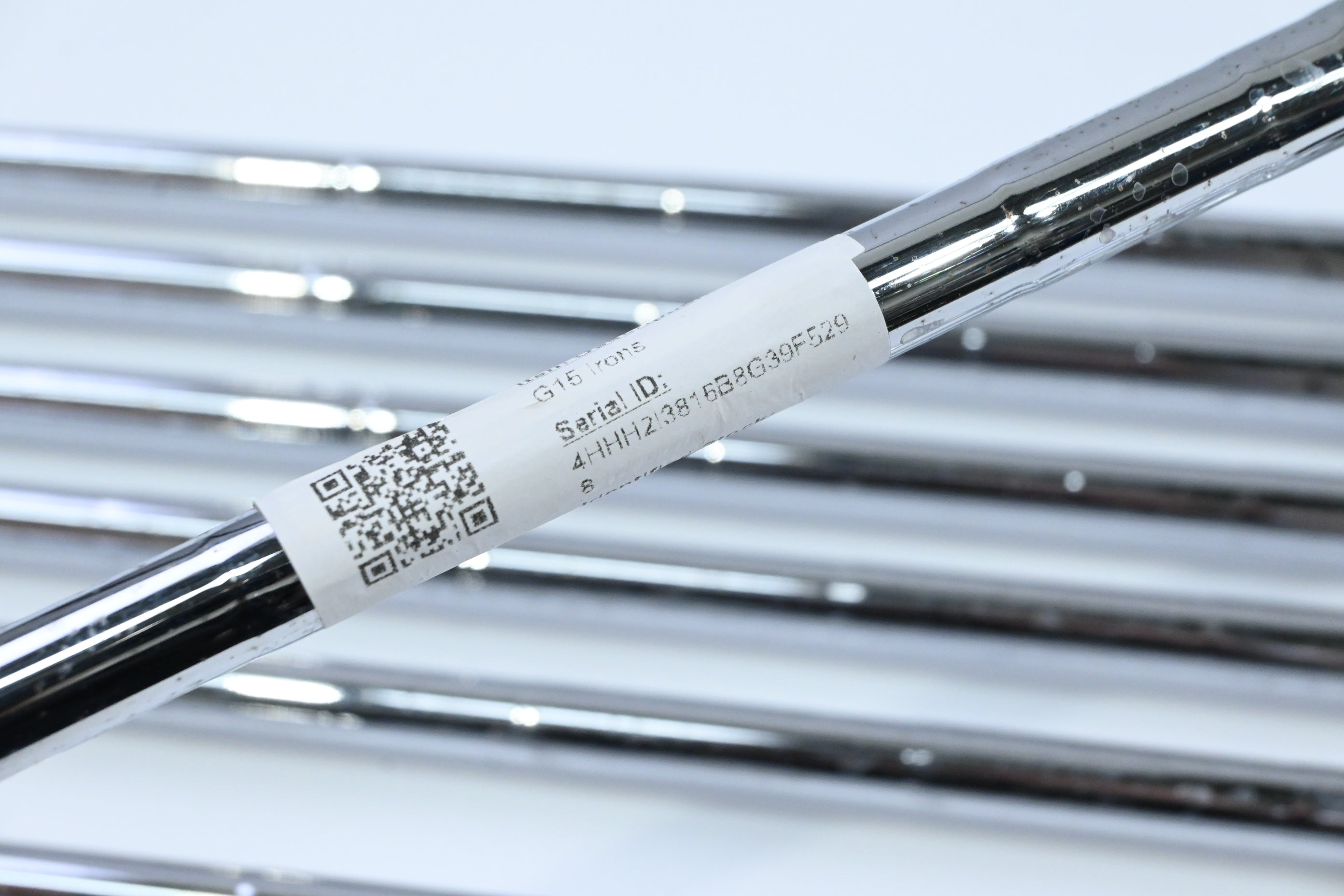 Ping G15 Irons / 5-PW+SW / Green Dot / Regular Flex Ping AWT Shafts