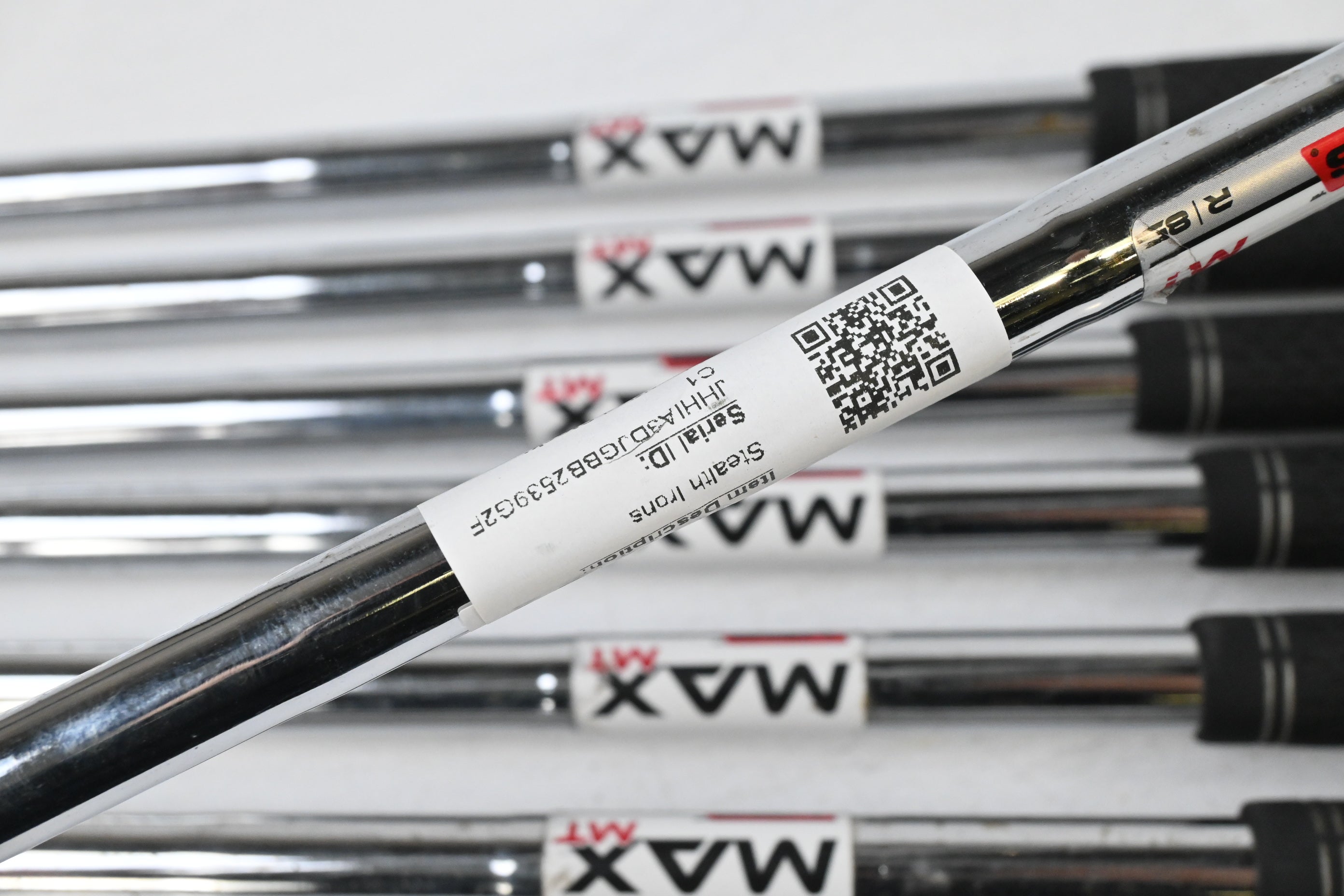 Taylormade Stealth Irons / 5-PW+GW / Regular Flex KBS MAX MT 85 Shafts