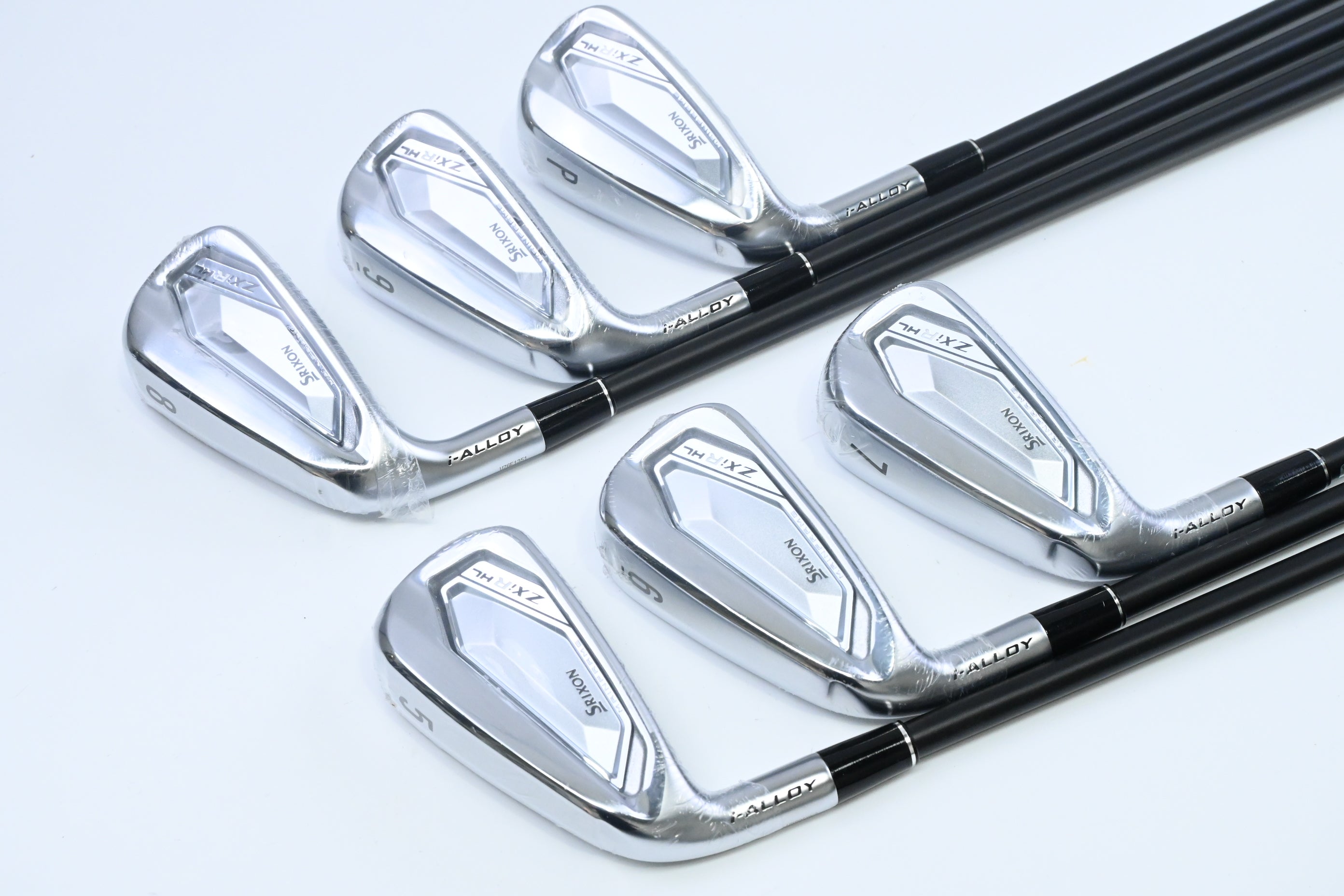Left Hand Srixon ZXiR HL Irons / 5-PW / Regular Flex KBS Max 55 Shaft