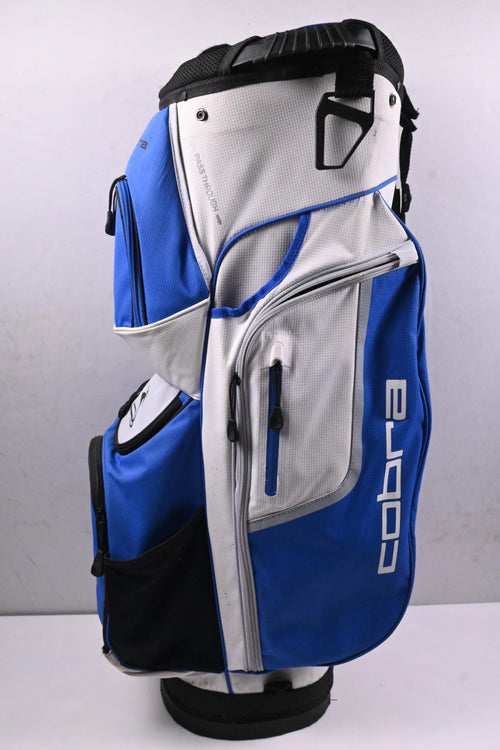 Cobra Cart Bag / 14-Way Divider / Blue, White