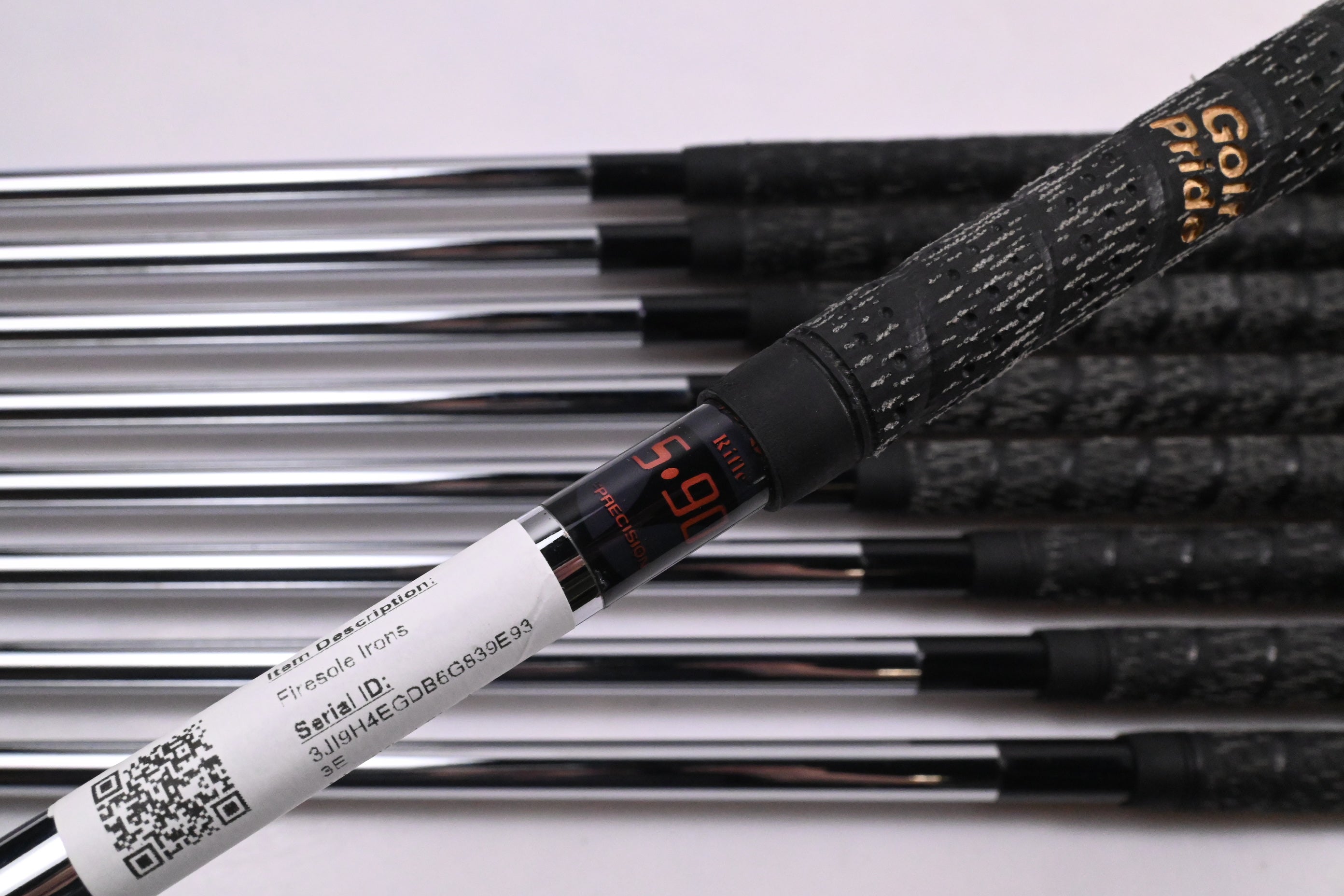 Taylormade Firesole Irons / 3-PW+SW / Stiff Flex Precision Rifle 90 Shafts