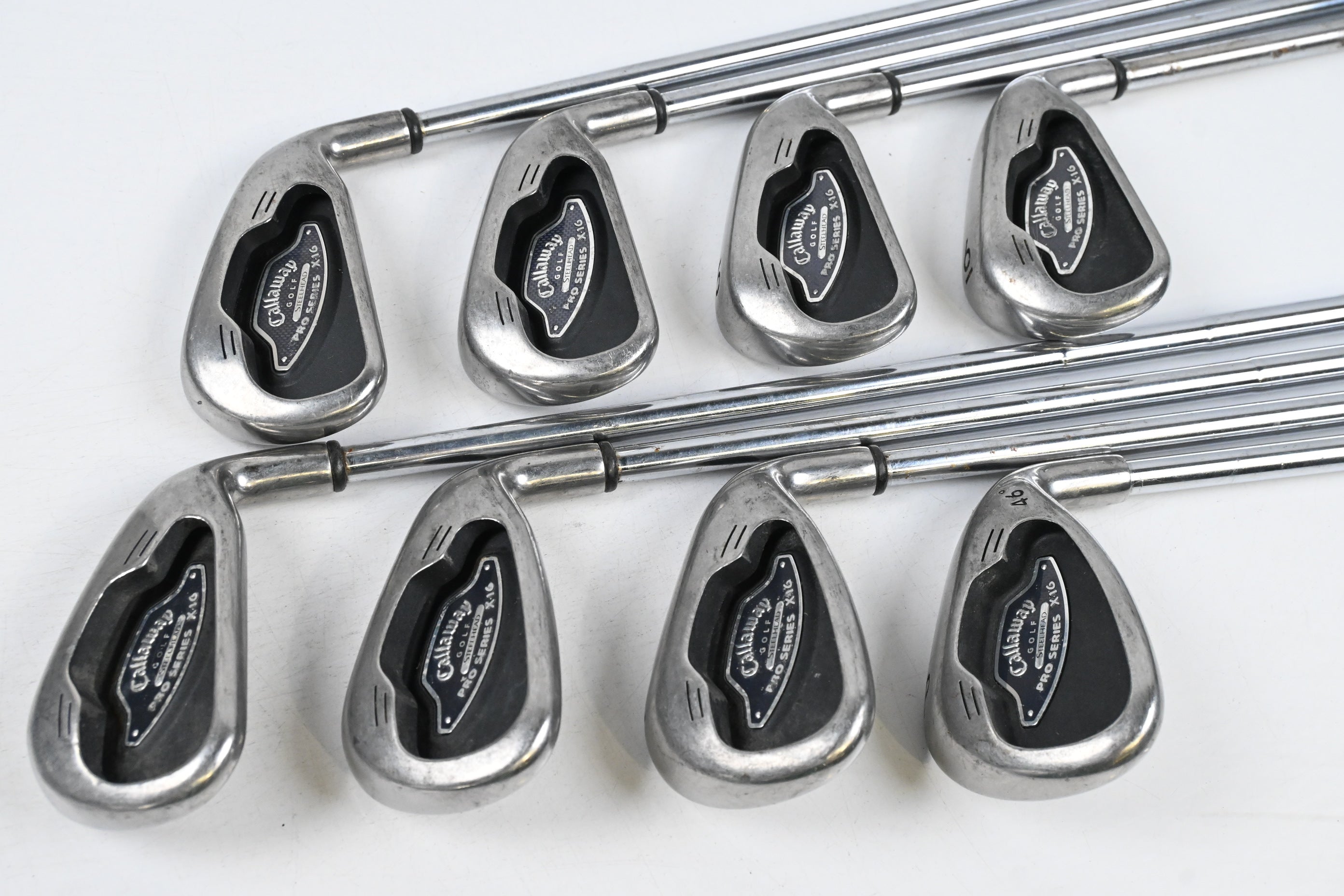 Callaway X-16 Pro Series Irons / 3-PW / Stiff Flex Dynamic Gold S300 Shafts