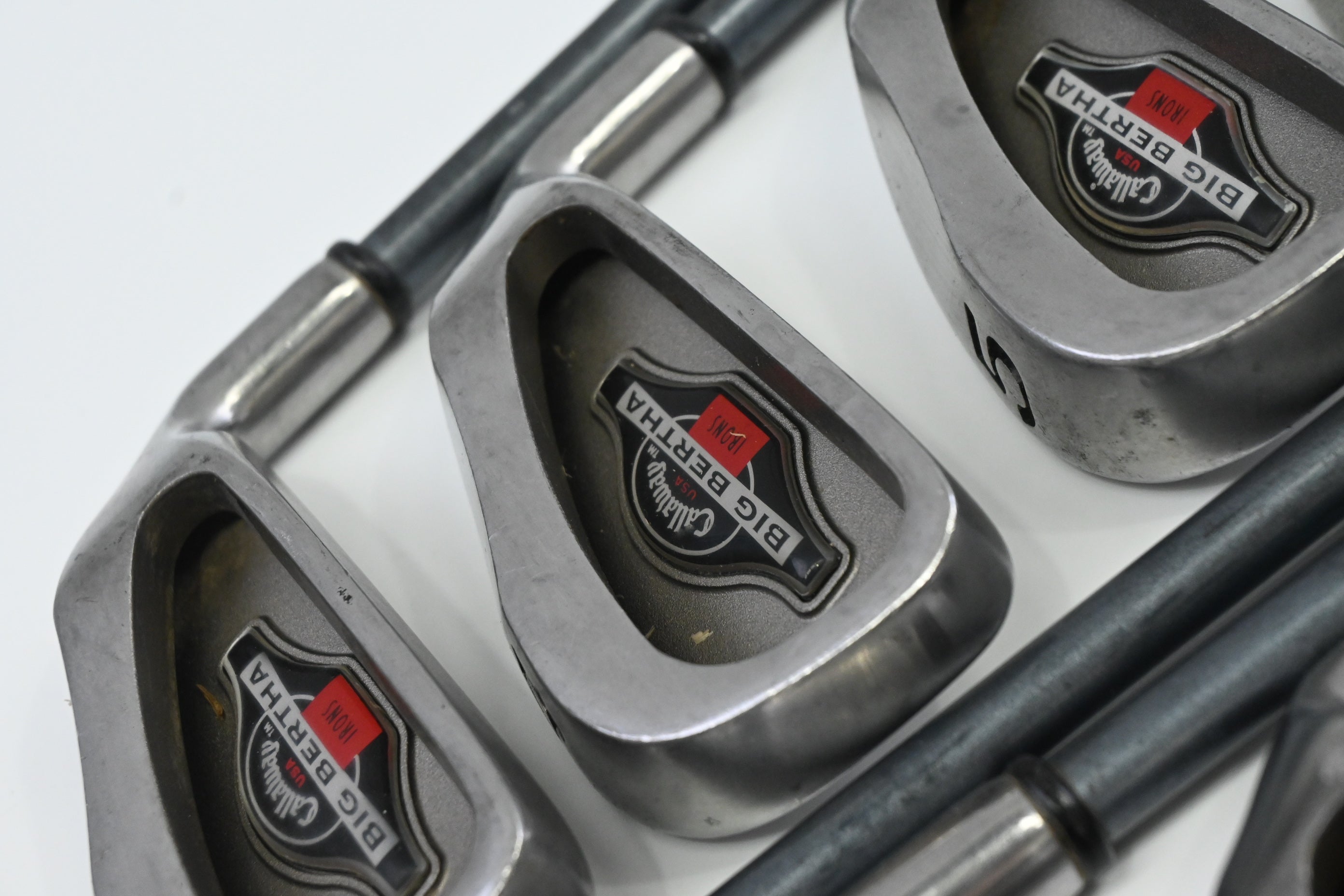 Callaway Big Bertha 1996 Irons / 3-PW+SW / Regular Flex Calllaway RCH 90 Shafts