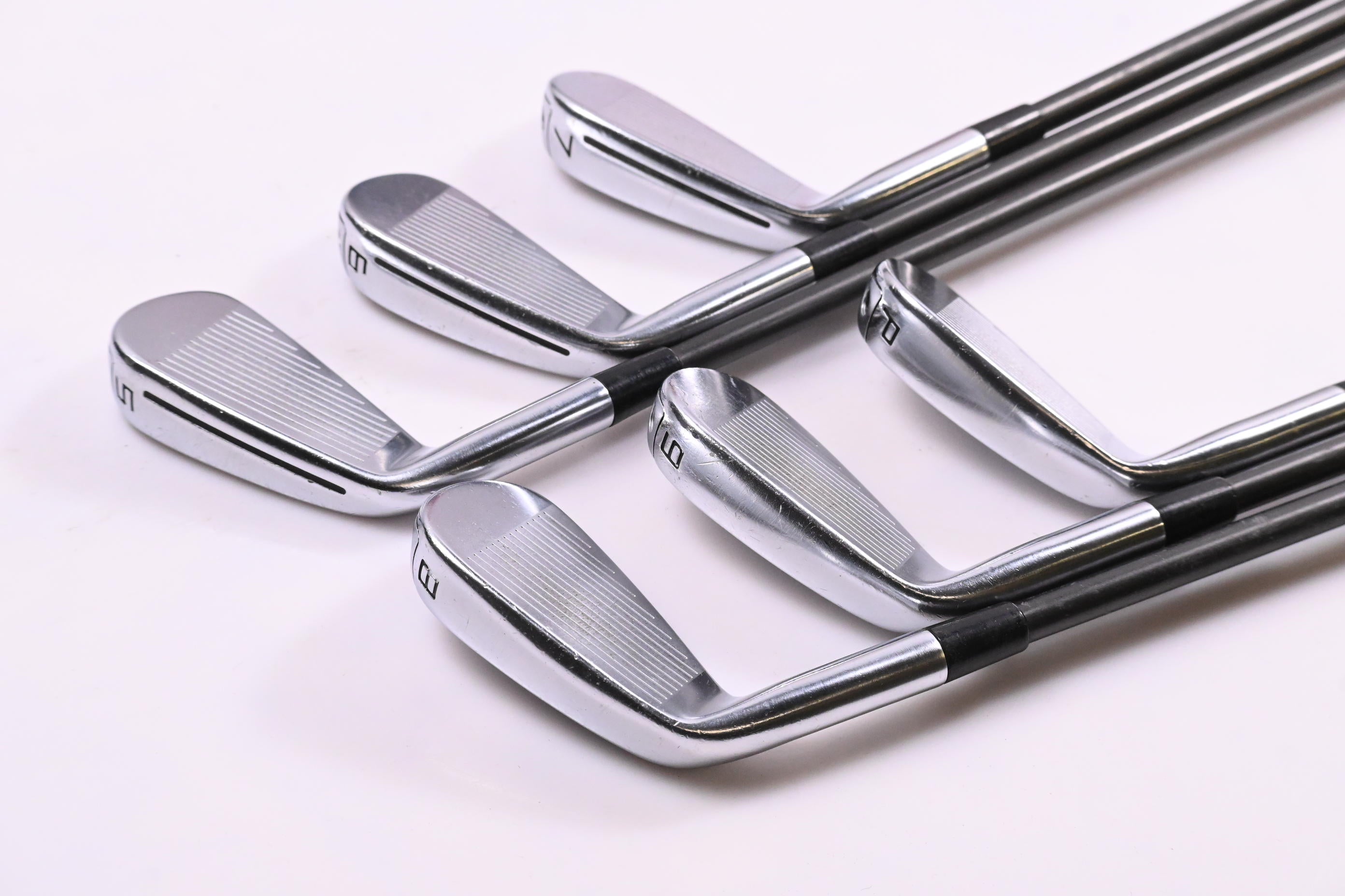 Taylormade P790 2019 Irons / 5-PW / Stiff Flex UST Recoil ES SmacWrap 780 Shafts