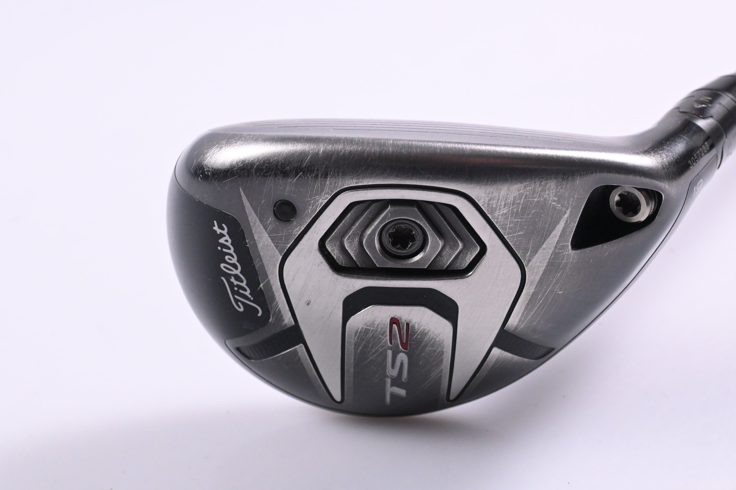 Titleist TS2 #3 Hybrid / 19 Degree / Stiff Flex HZRDUS Smoke Black 80 Shaft