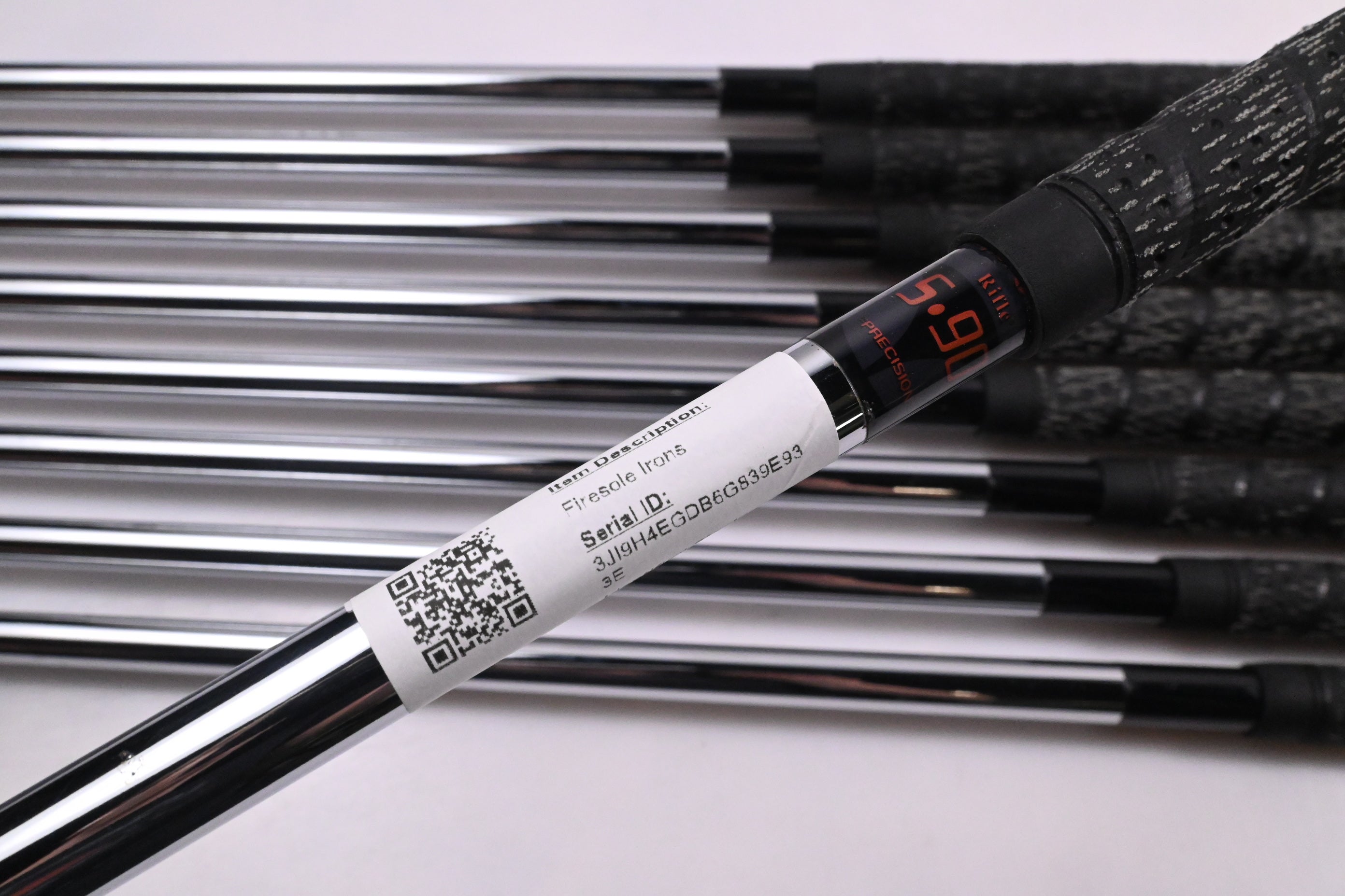 Taylormade Firesole Irons / 3-PW+SW / Stiff Flex Precision Rifle 90 Shafts