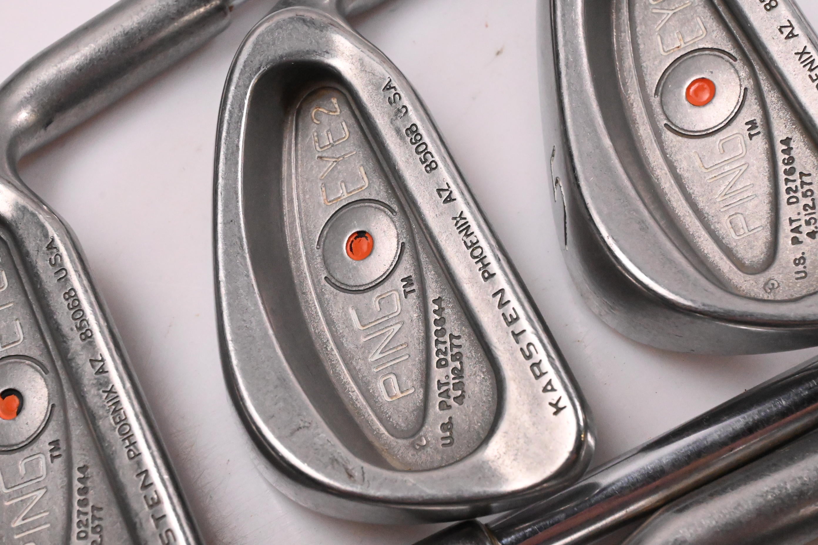 Ping Eye 2 Irons / 3-9i / Orange Dot / Regular Flex Ping Karsten Shafts