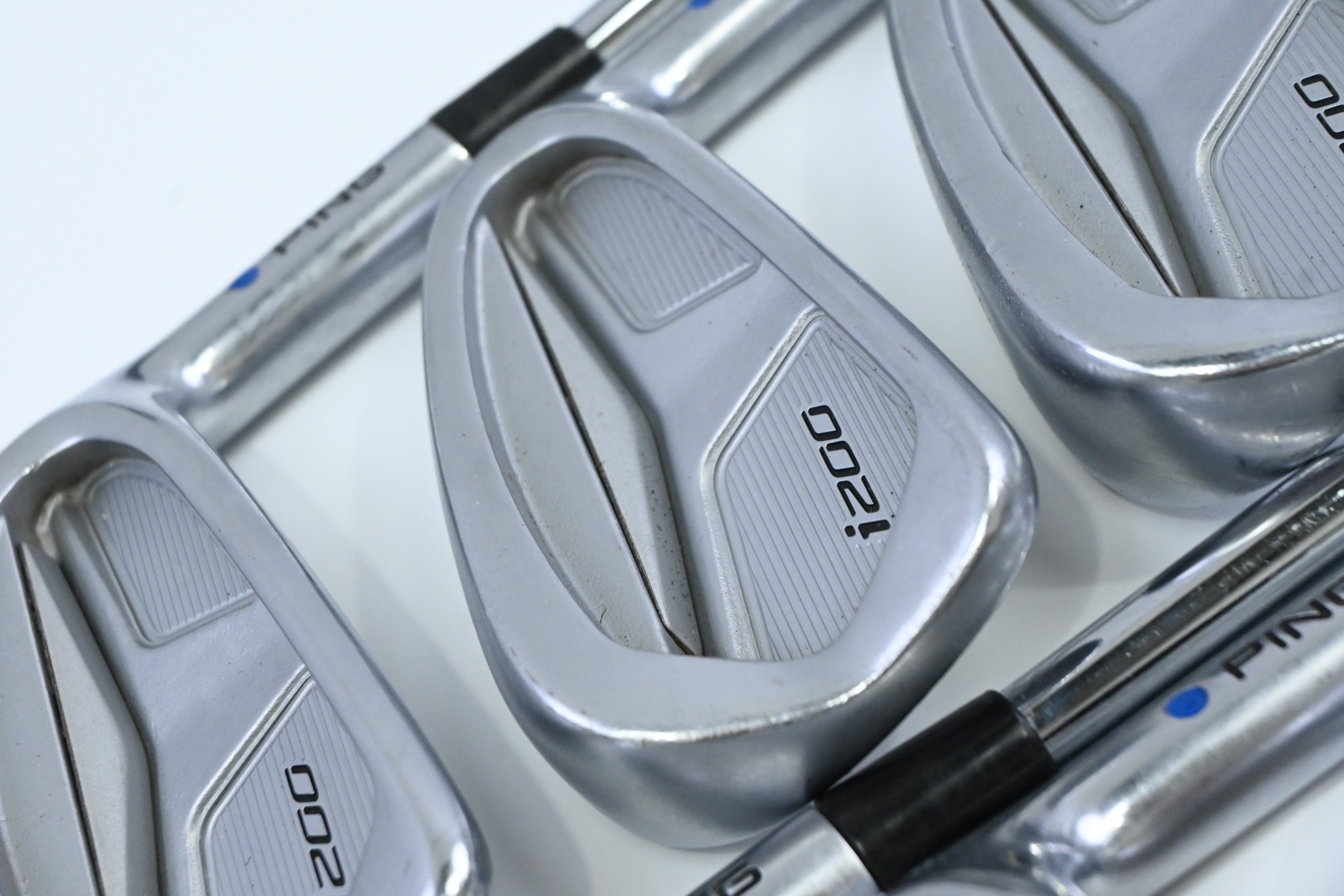 Ping i200 Irons / 5-PW / Blue Dot / Stiff Flex NS Pro Modus3 Tour 105 Shafts