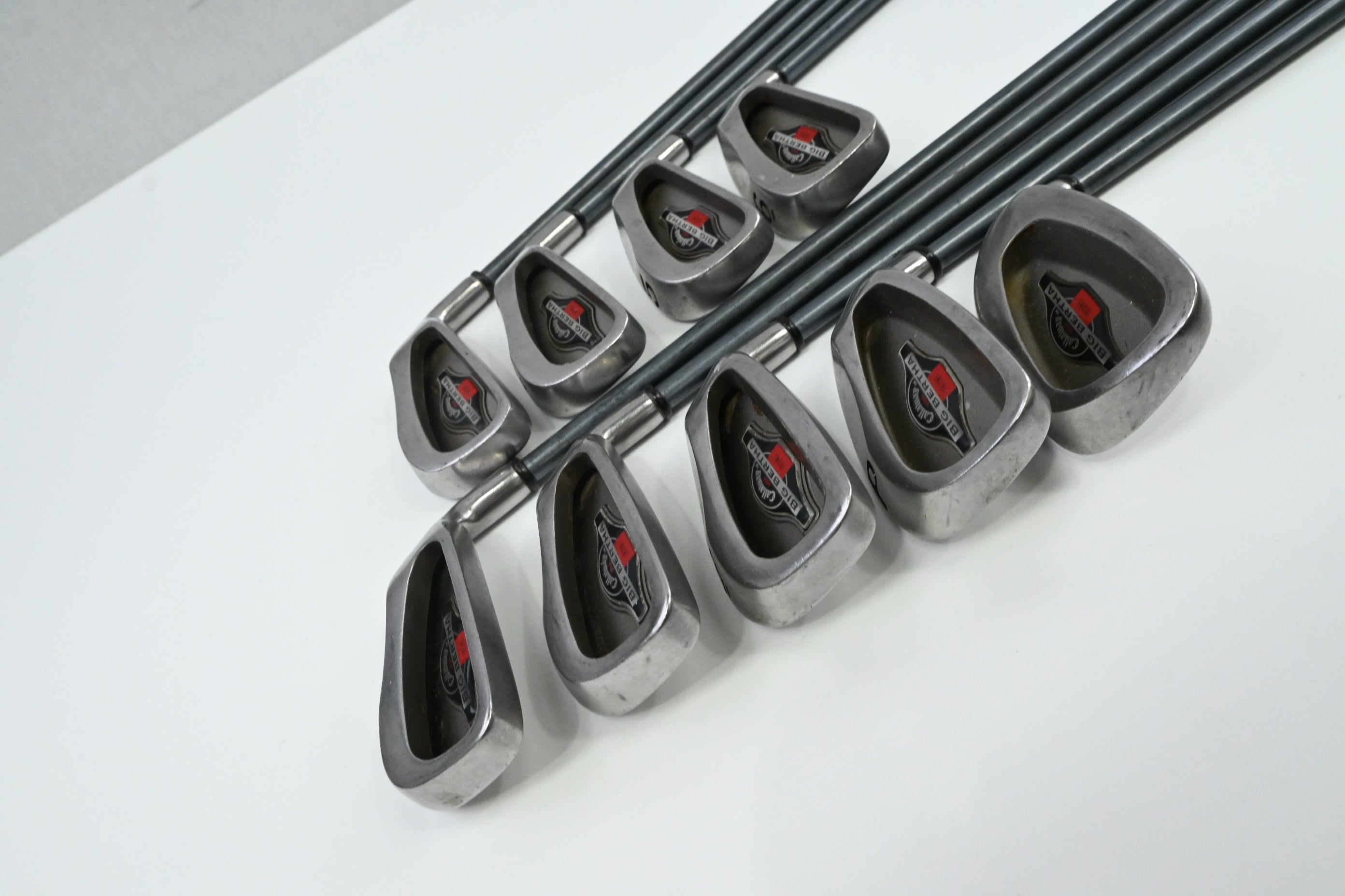 Callaway Big Bertha 1996 Irons / 3-PW+SW / Regular Flex Calllaway RCH 90 Shafts
