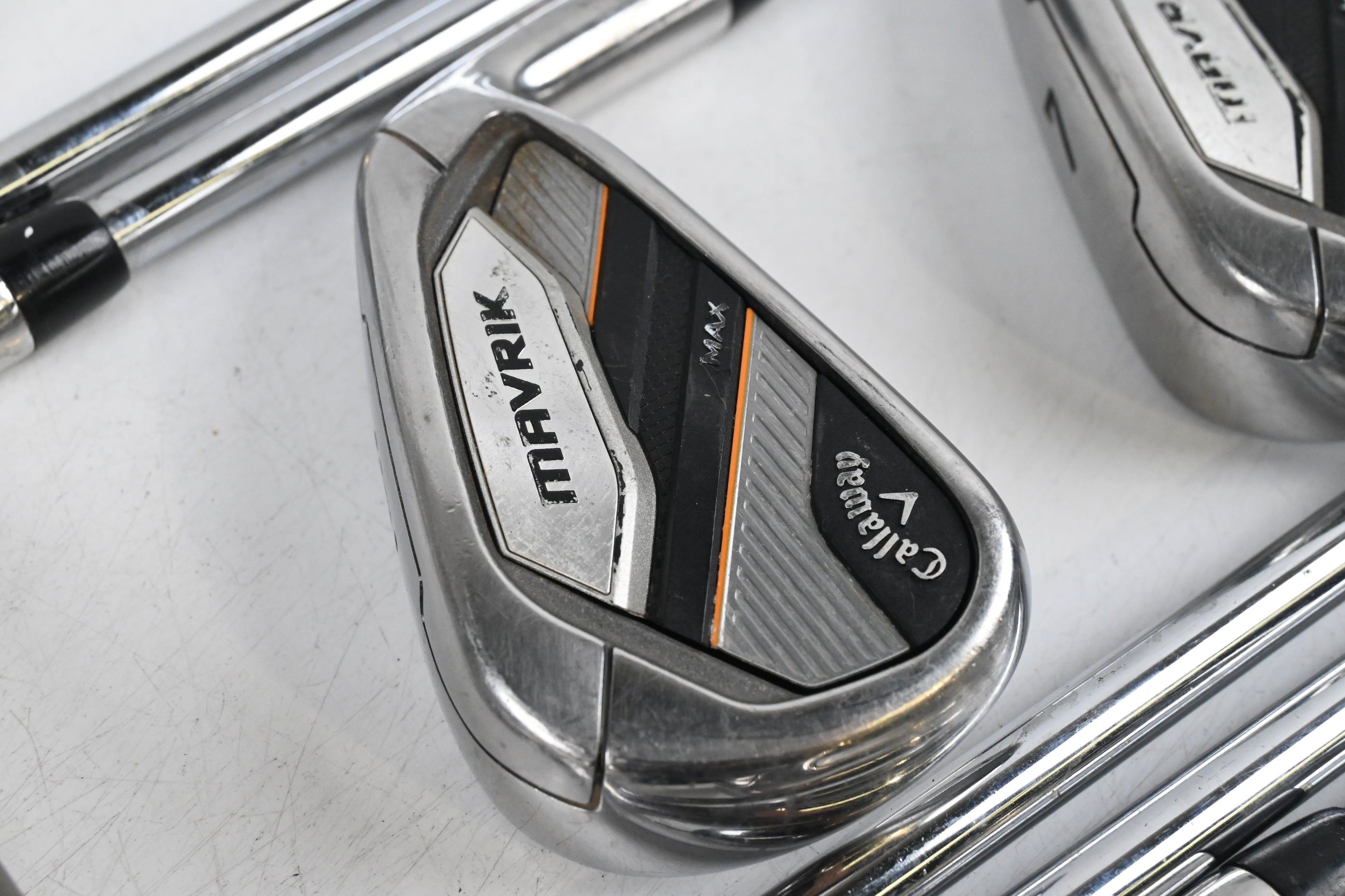 Callaway Mavrik Max Irons / 4-PW+SW / Regular Flex KBS 80 Shafts
