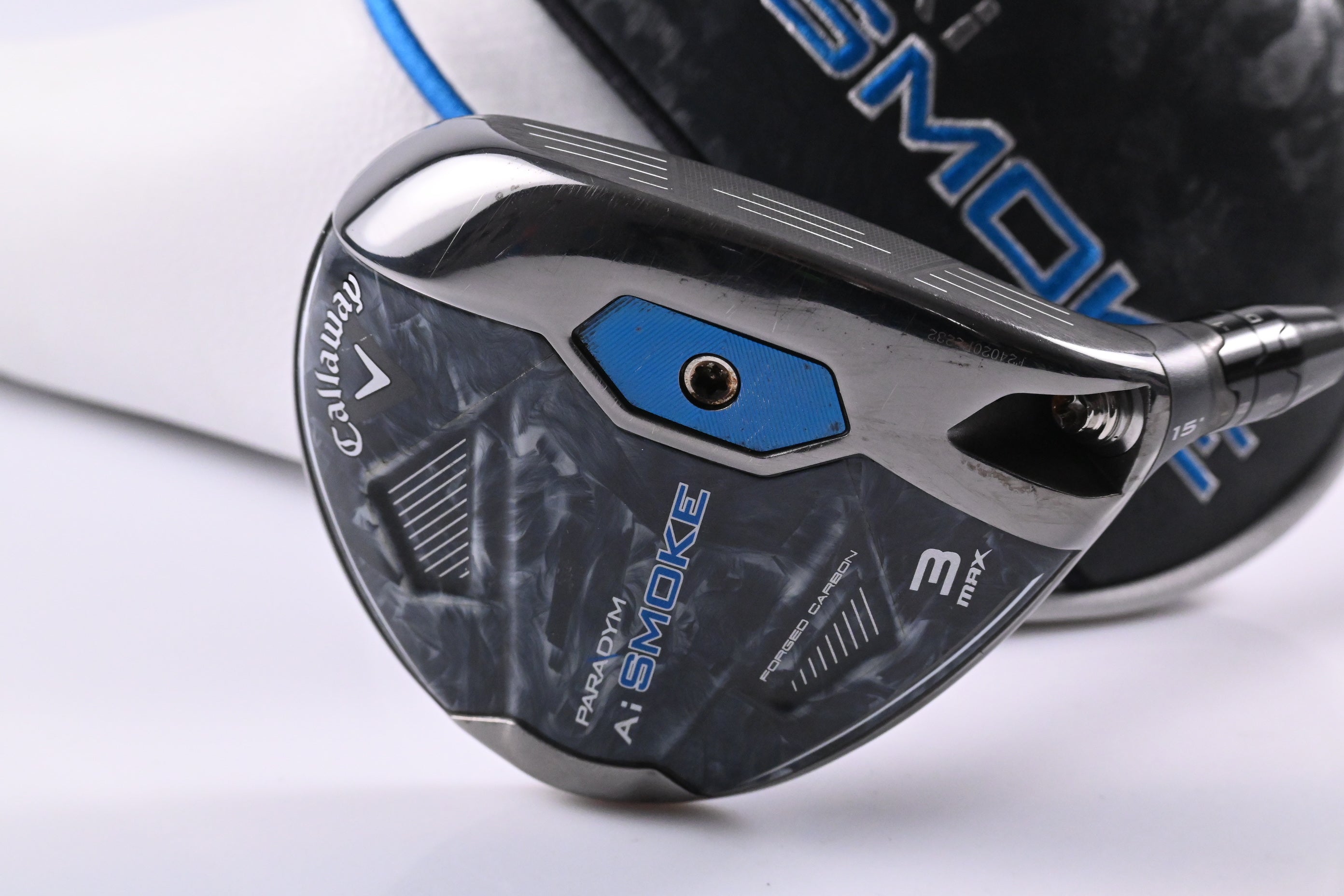 Callaway Paradym Ai Smoke Max #3 Wood / 15 Degree / Stiff Flex Tensei AV Blue 65