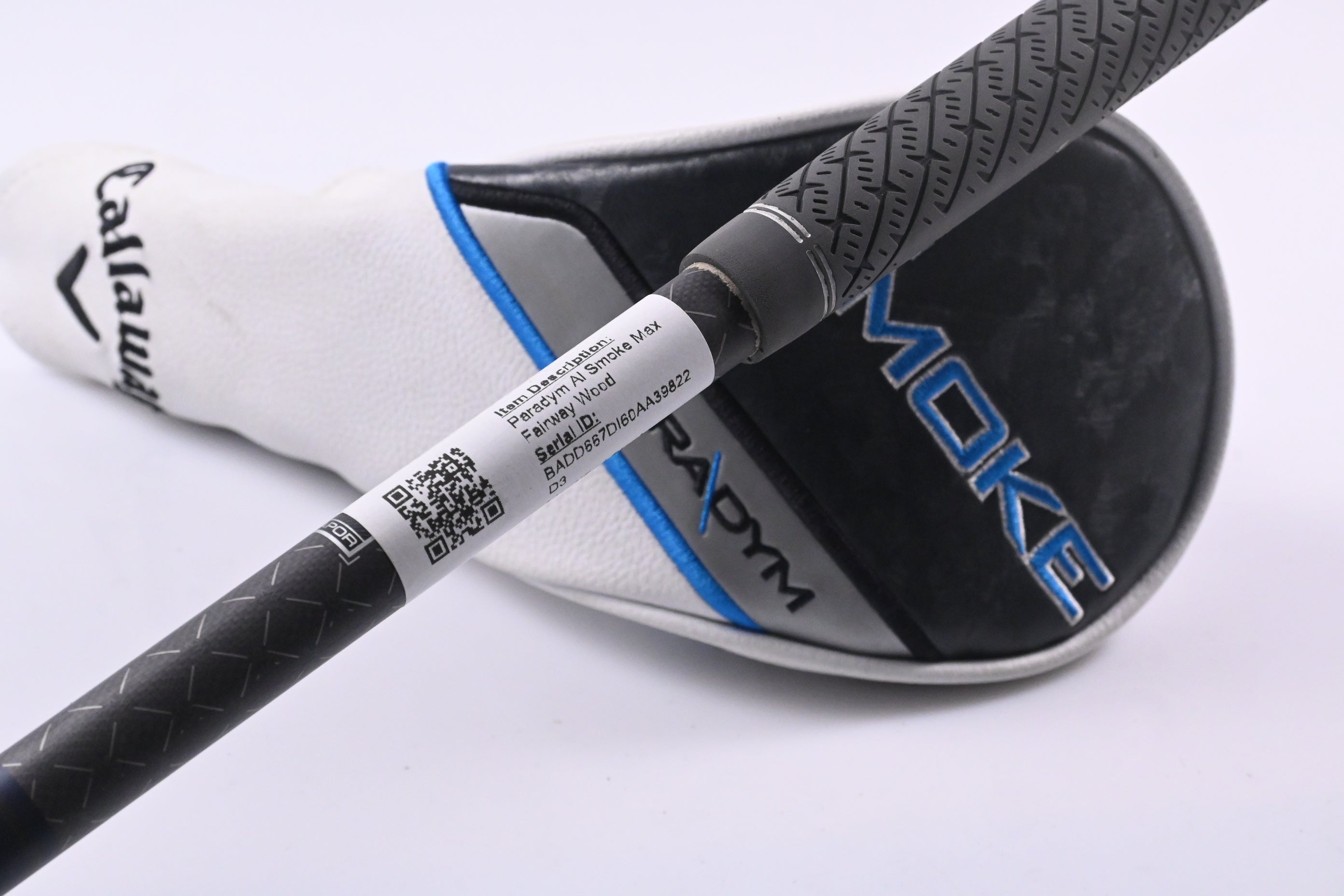 Callaway Paradym Ai Smoke Max #3 Wood / 16.5 Degree / Stiff Flex Tensei AV Blue