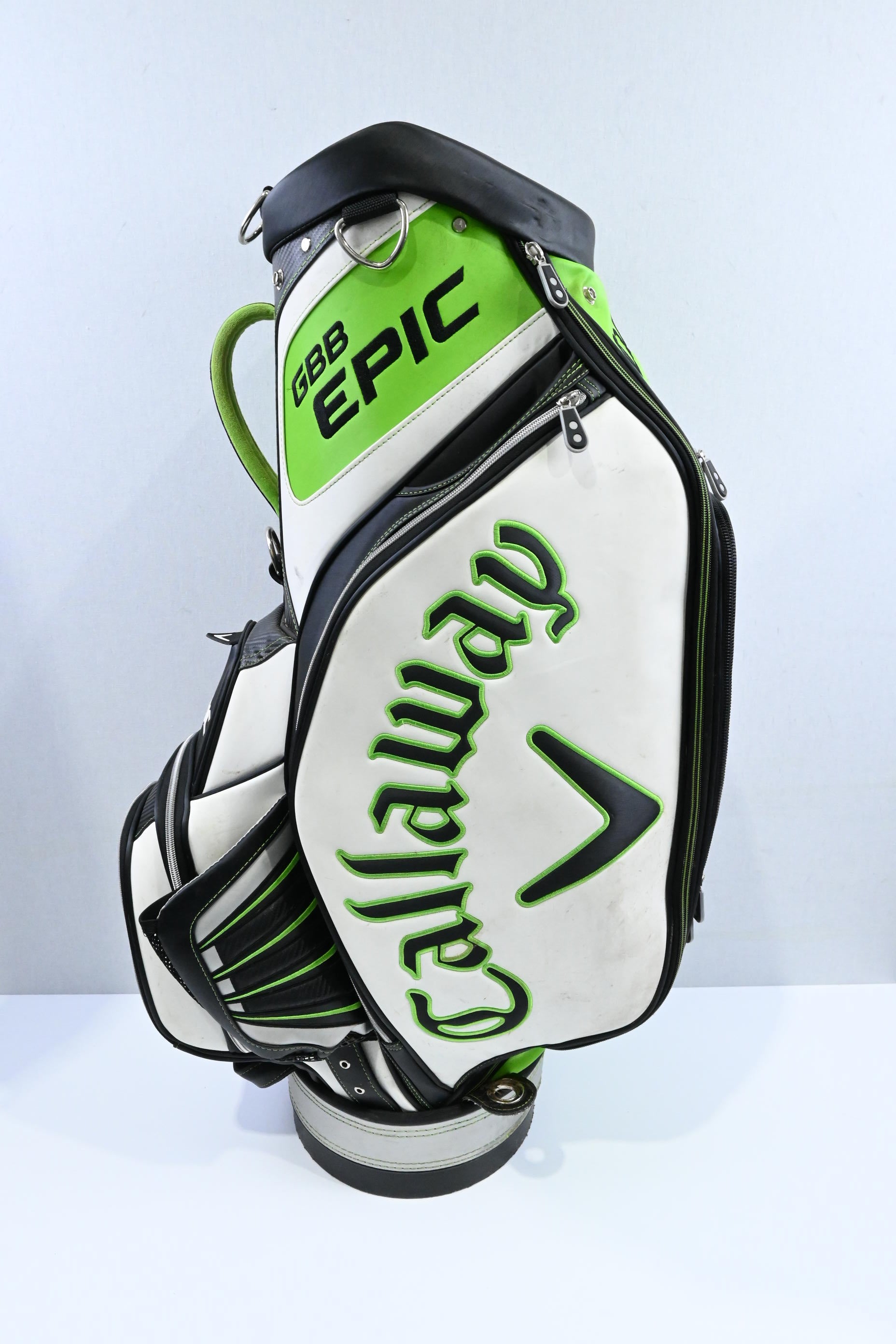 Callaway GBB Epic Tour Bag / 6-Way / White, Black, Green