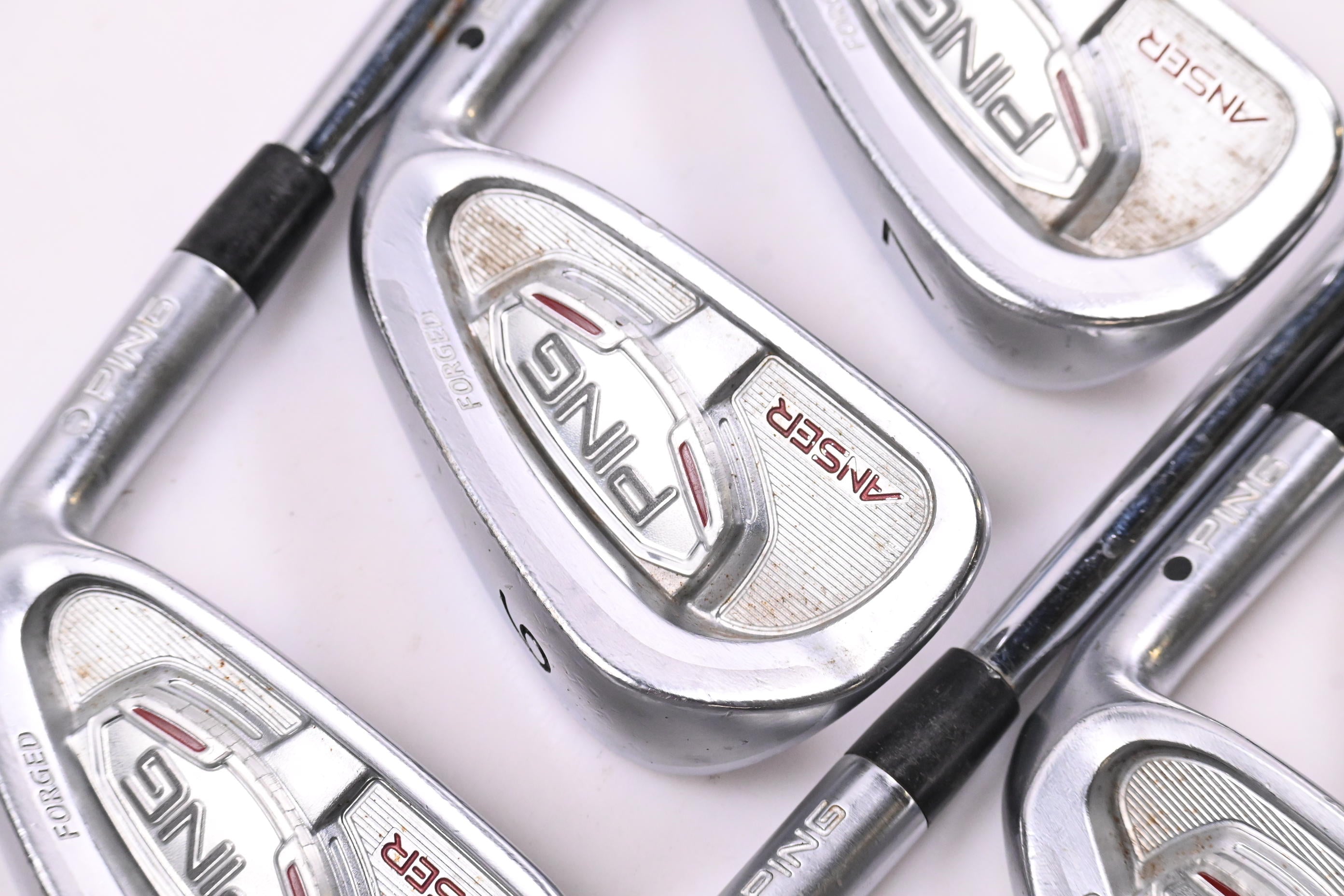 Ping Anser Forged 2011 Irons / 5-PW / Black Dot / Regular Flex Ping AWT Shafts