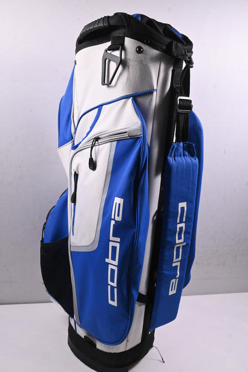 Cobra Cart Bag / 14-Way Divider / Blue, White