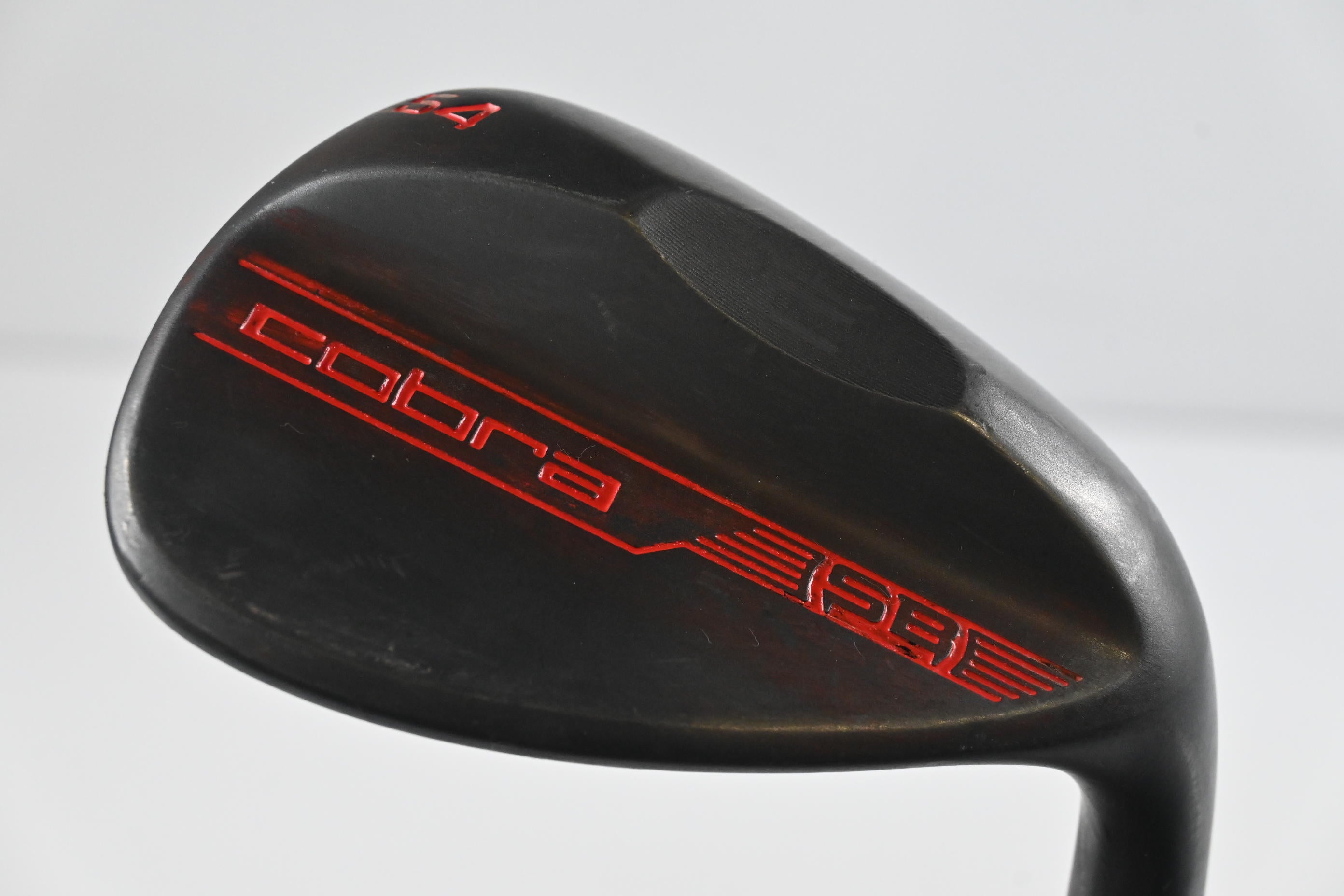 Cobra Snakebite Black 2023 Sand Wedge / 54 Degree / Stiff Flex KBS HI-REV 2.0 125