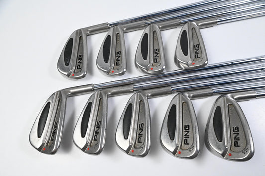 Ping S59 Irons / 2-PW / Red Dot / Stiff Flex Dynamic Gold Shafts