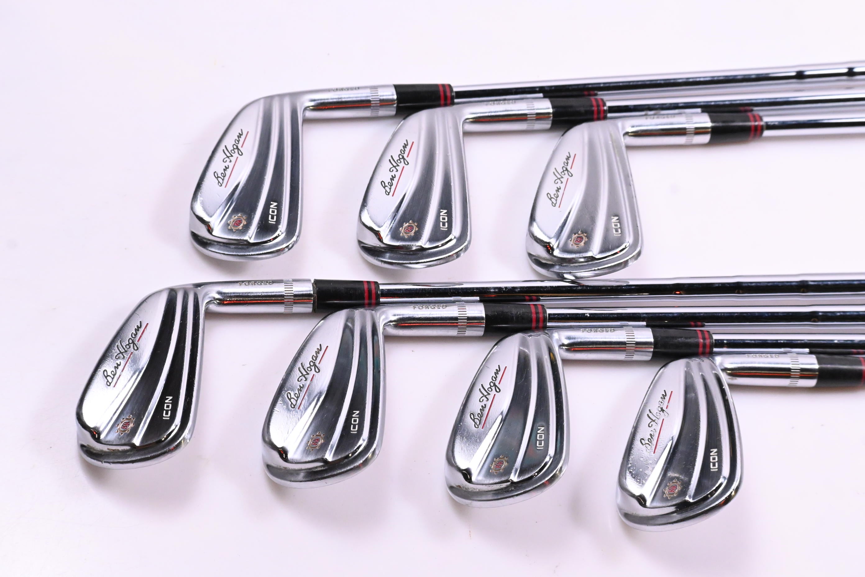 Ben Hogan Icon Irons / 4-PW / X-Flex KBS Tour-V 120 Shafts
