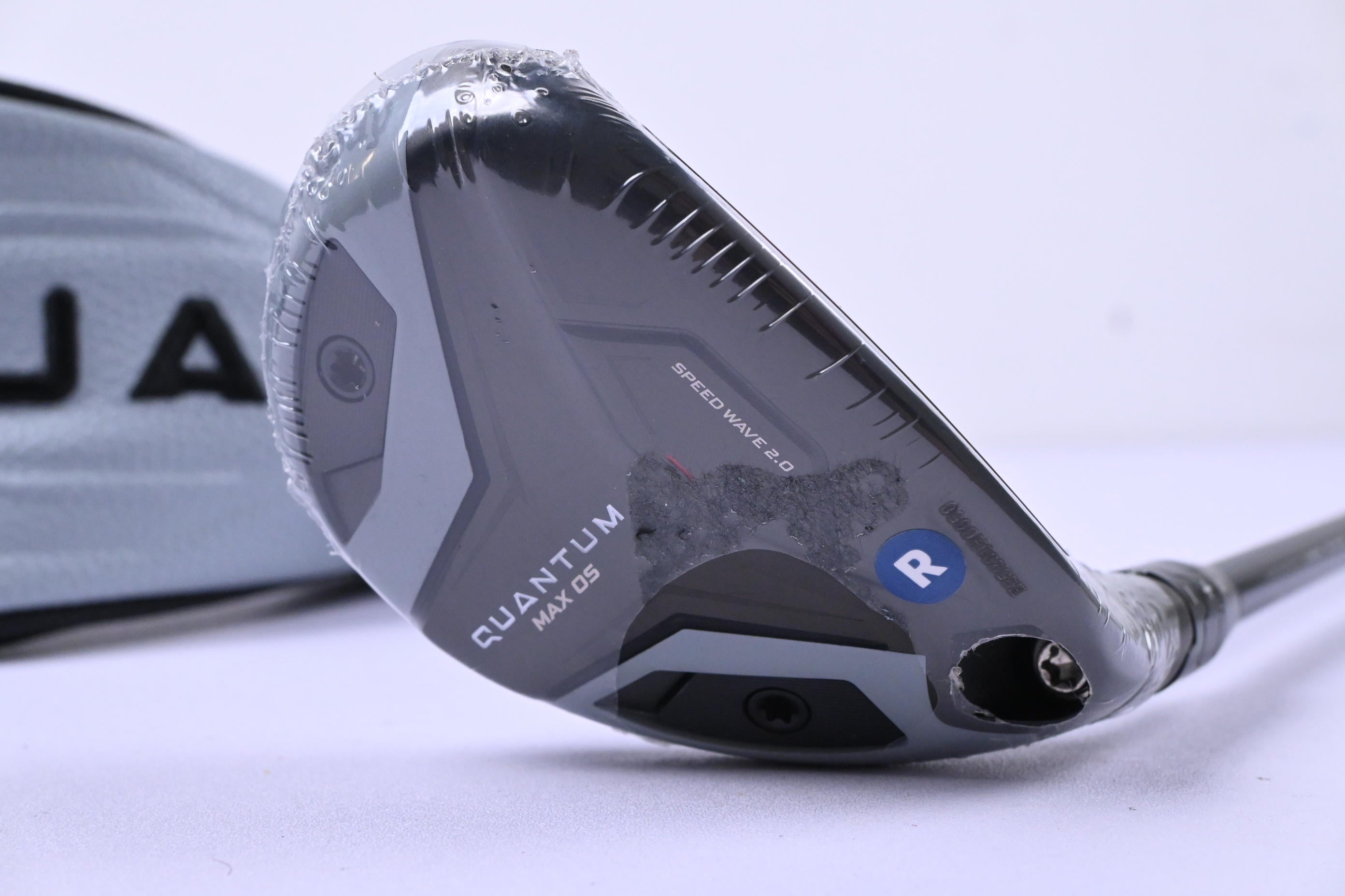 Callaway Quantum Max OS #5 Hybrid / 23 Degree / Regular Flex Denali Silver 60
