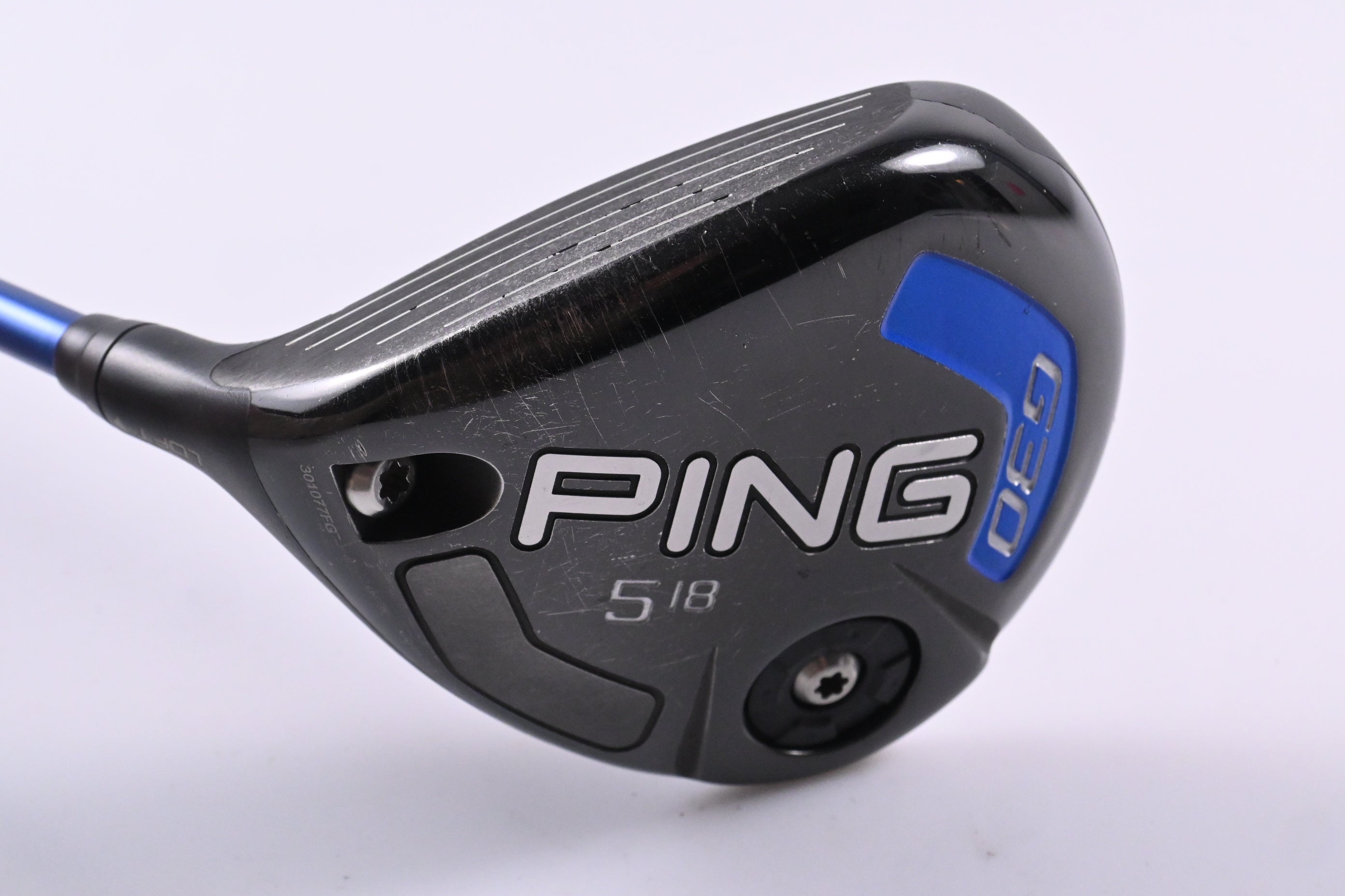 Left Hand Ping G30 #5 Wood / 18 Degree / Senior Flex Ping TFC 419 Shaft