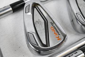 Cobra King Forged Tec Irons / 5-PW / Regular Flex KBS Tour C-Taper Lite 105 Shafts