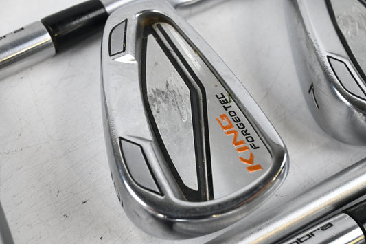 Cobra King Forged Tec Irons / 5-PW / Regular Flex KBS Tour C-Taper Lite 105 Shafts