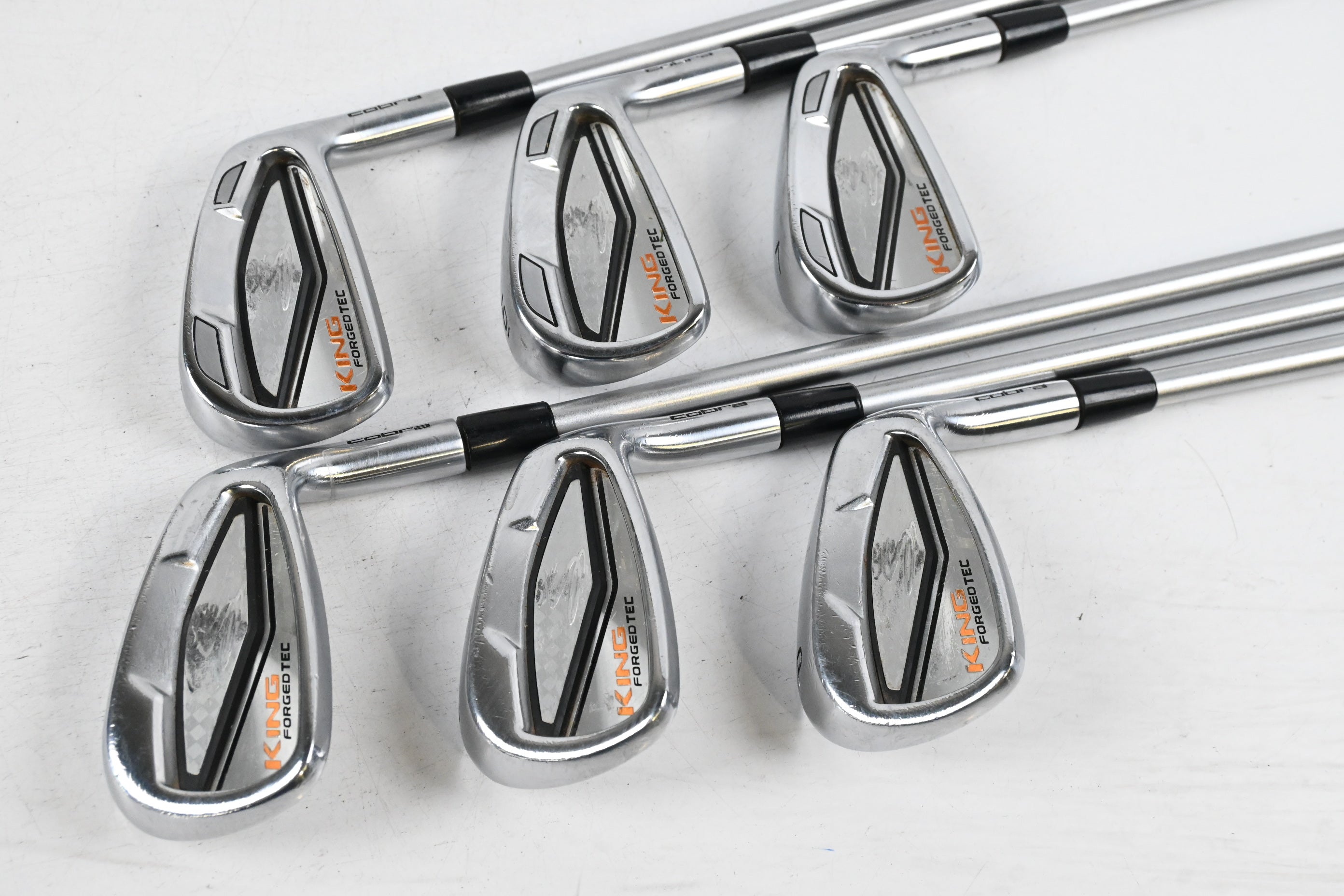 Cobra King Forged Tec Irons / 5-PW / Regular Flex KBS Tour C-Taper Lite 105 Shafts