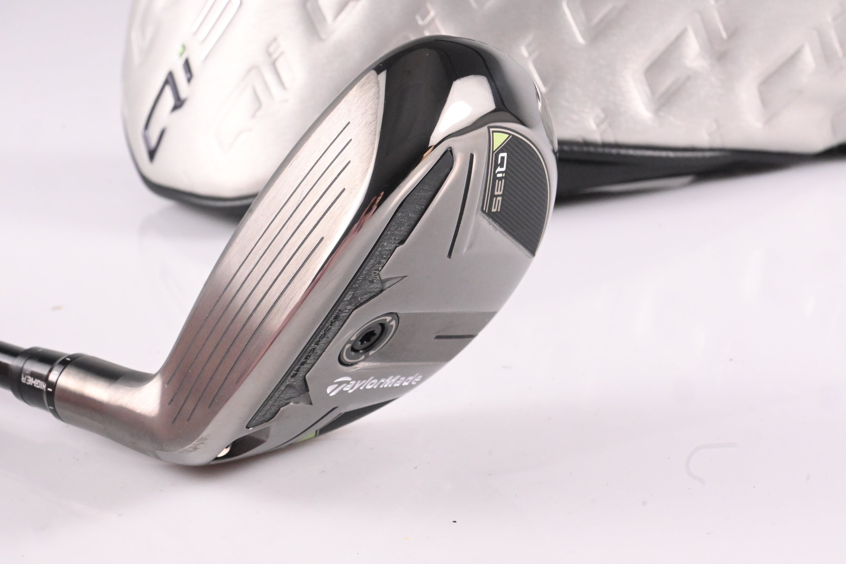 Left Hand Taylormade Qi35 #4 Hybrid / 22 Degree / Regular Flex Tensei CK Red