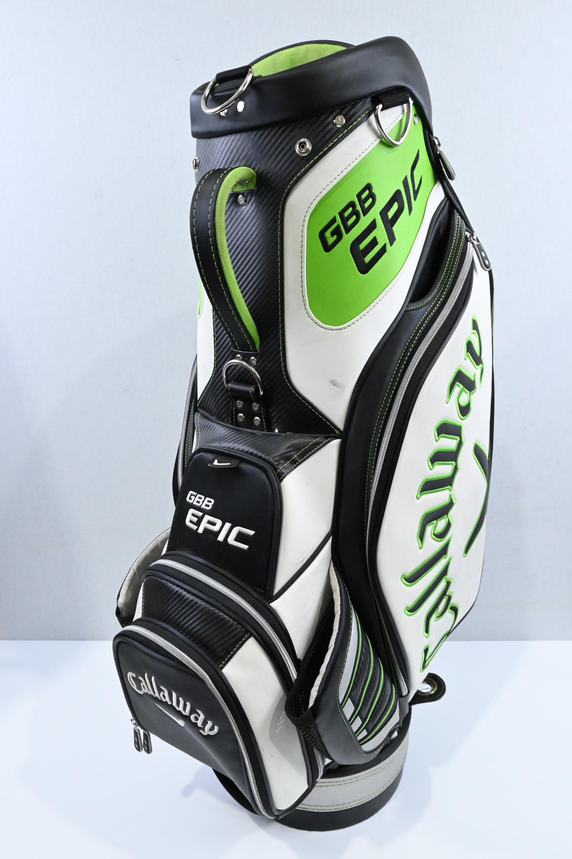 Callaway GBB Epic Tour Bag / 6-Way / White, Black, Green