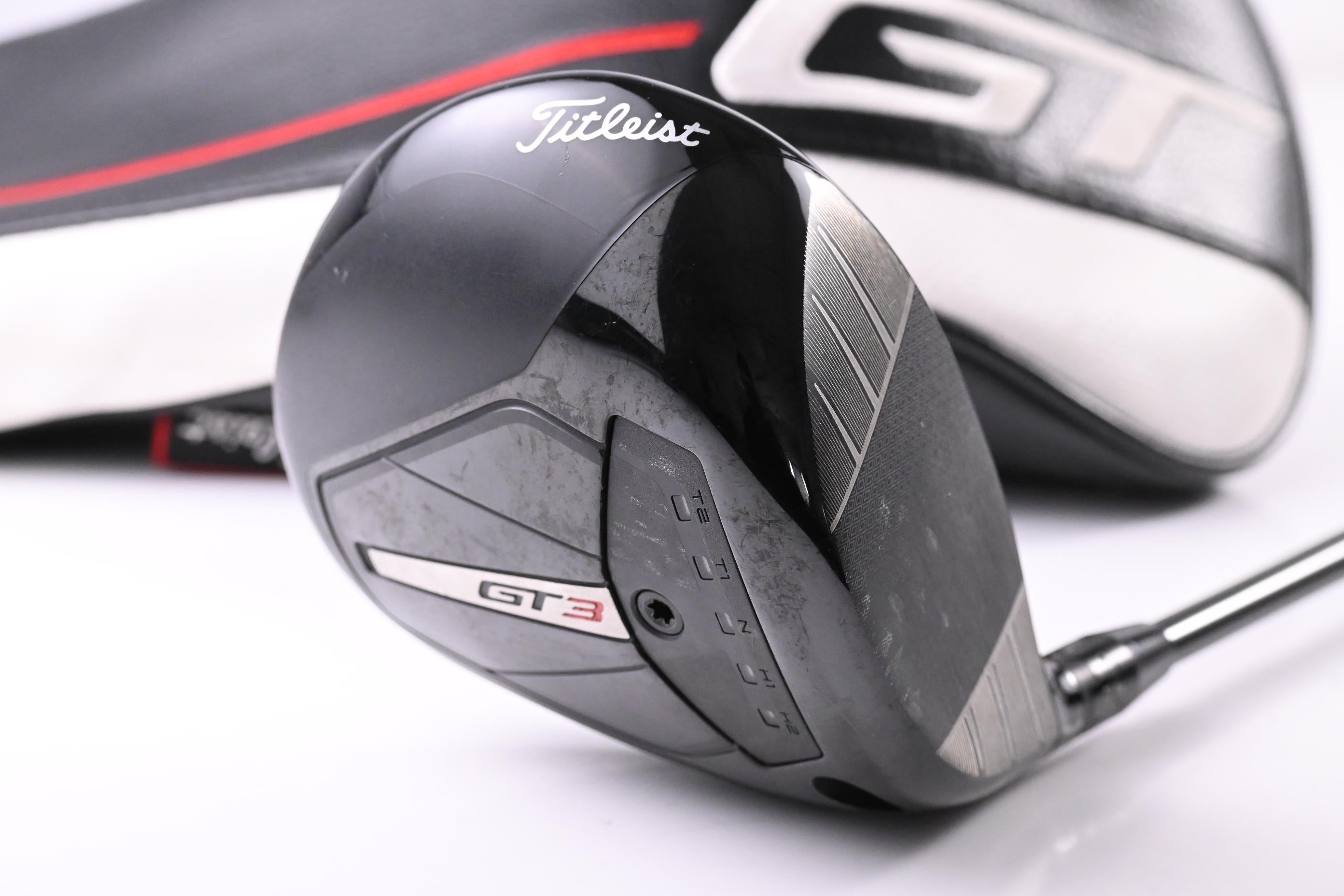 Titleist GT3 Driver / 10 Degree / Stiff Flex Tensei RAW White 65 Shaft