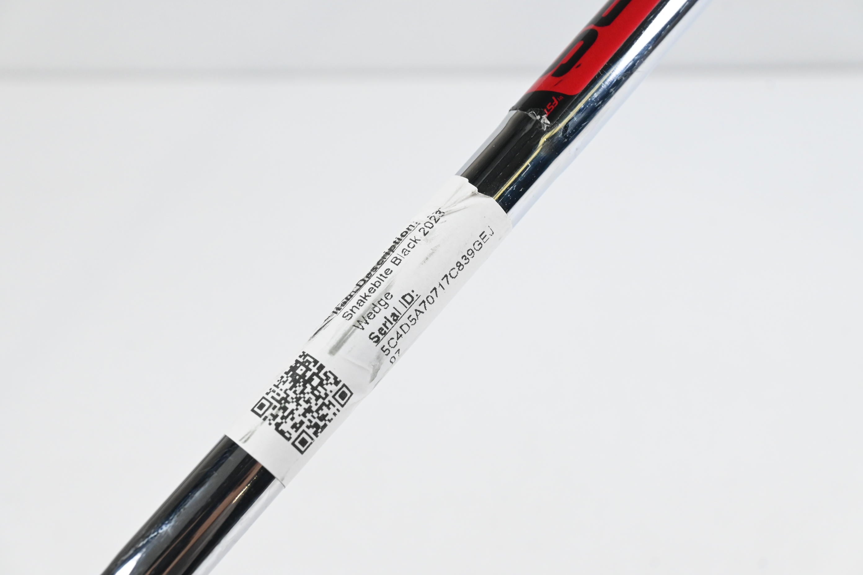 Cobra Snakebite Black 2023 Sand Wedge / 54 Degree / Stiff Flex KBS HI-REV 2.0 125