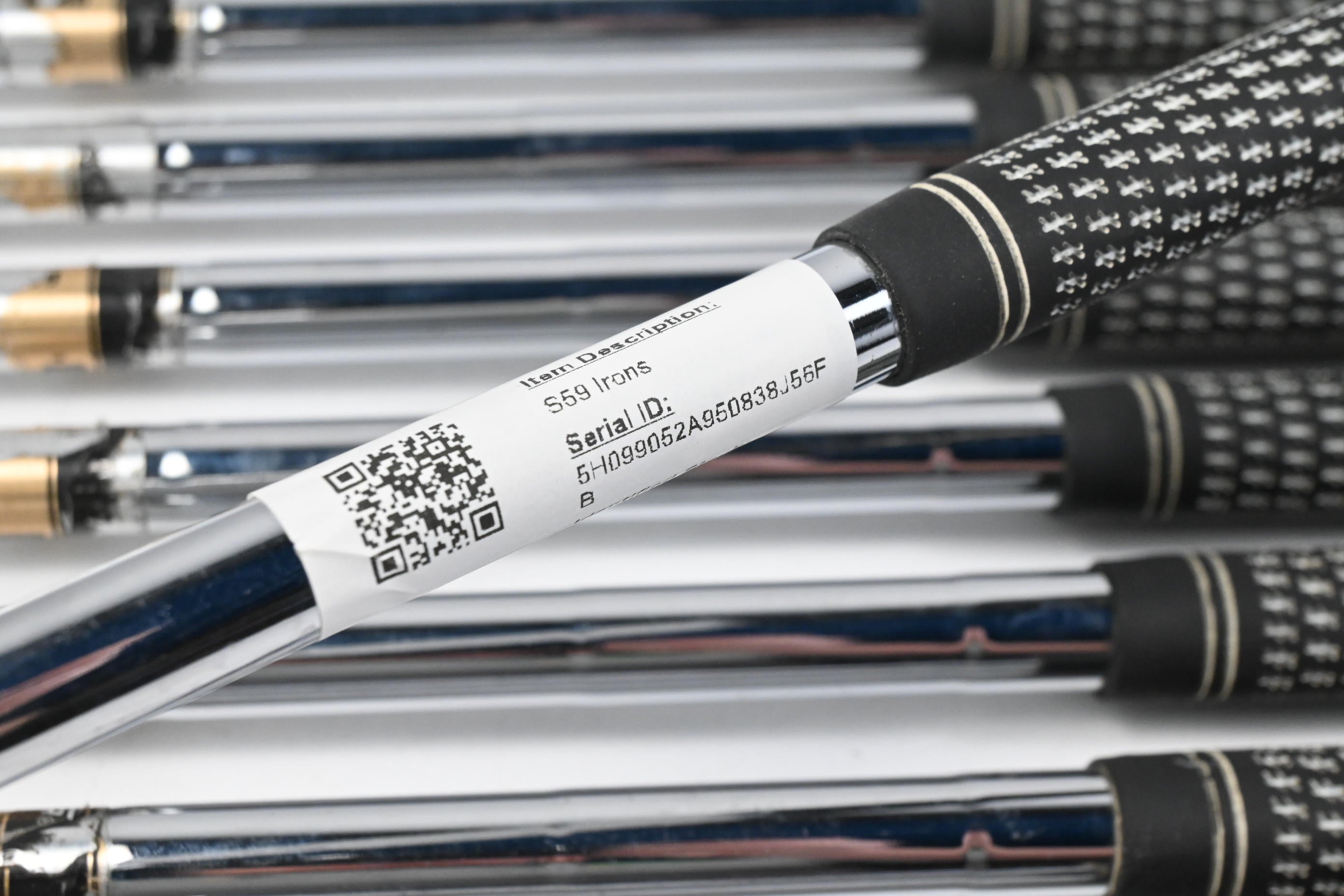 Ping S59 Irons / 2-PW / Red Dot / Stiff Flex Dynamic Gold Shafts