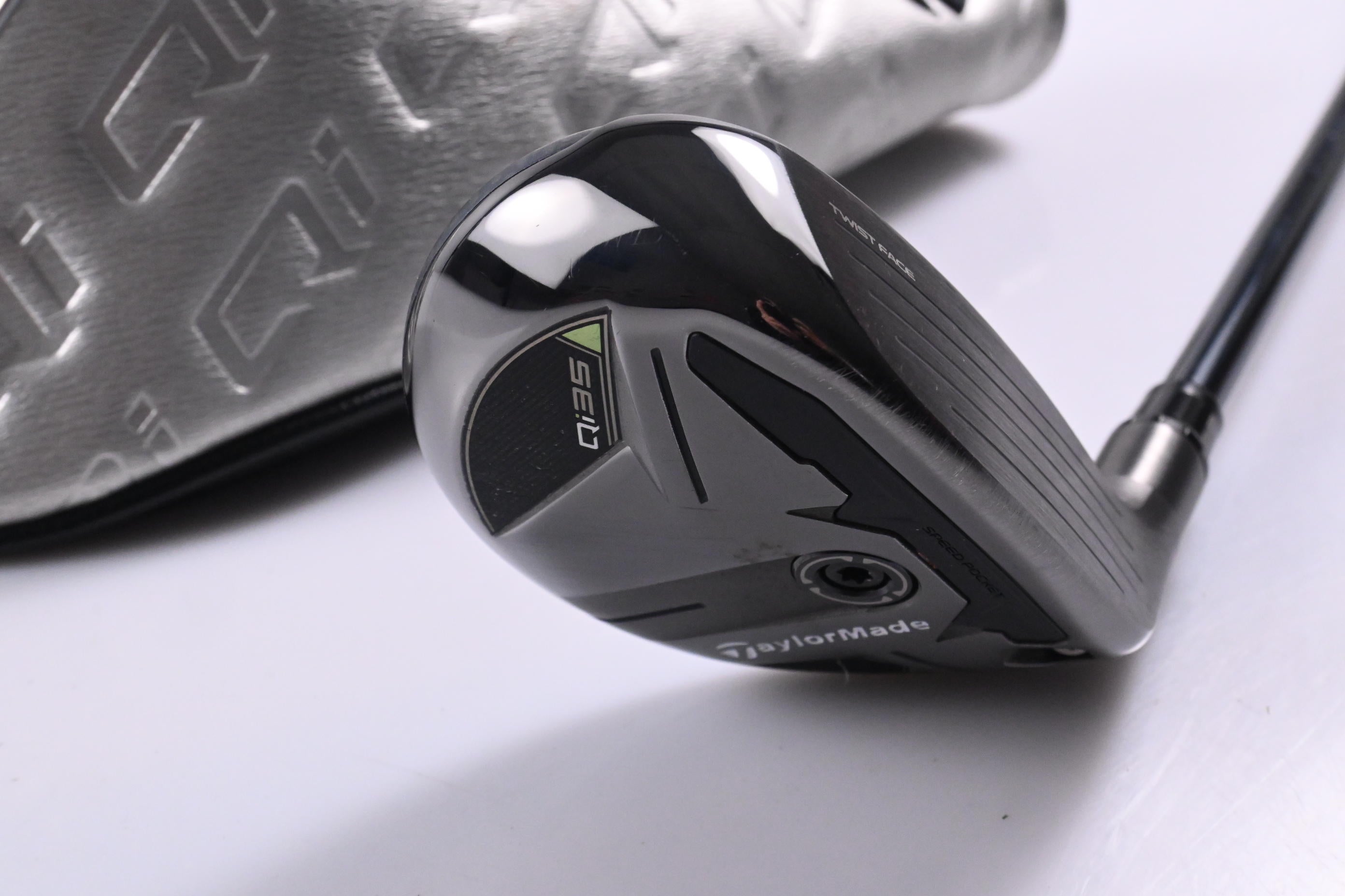 Taylormade Qi35 #3 Hybrid / 19 Degree / Stiff Flex Recoil Dart 80 Shaft