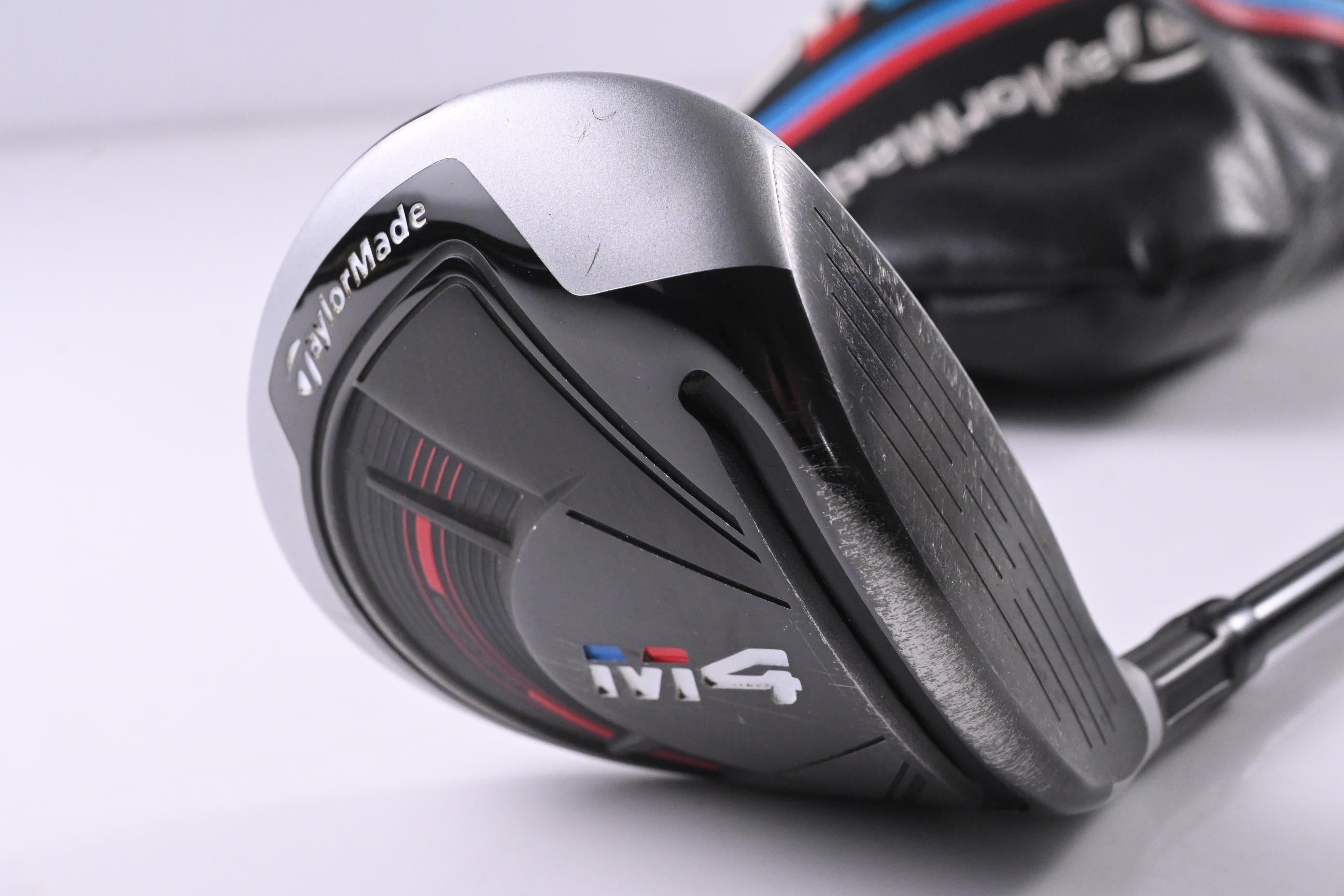 Taylormade M4 #3HL Wood / 16.5 Degree / Stiff Flex Atmos Red 6 Shaft