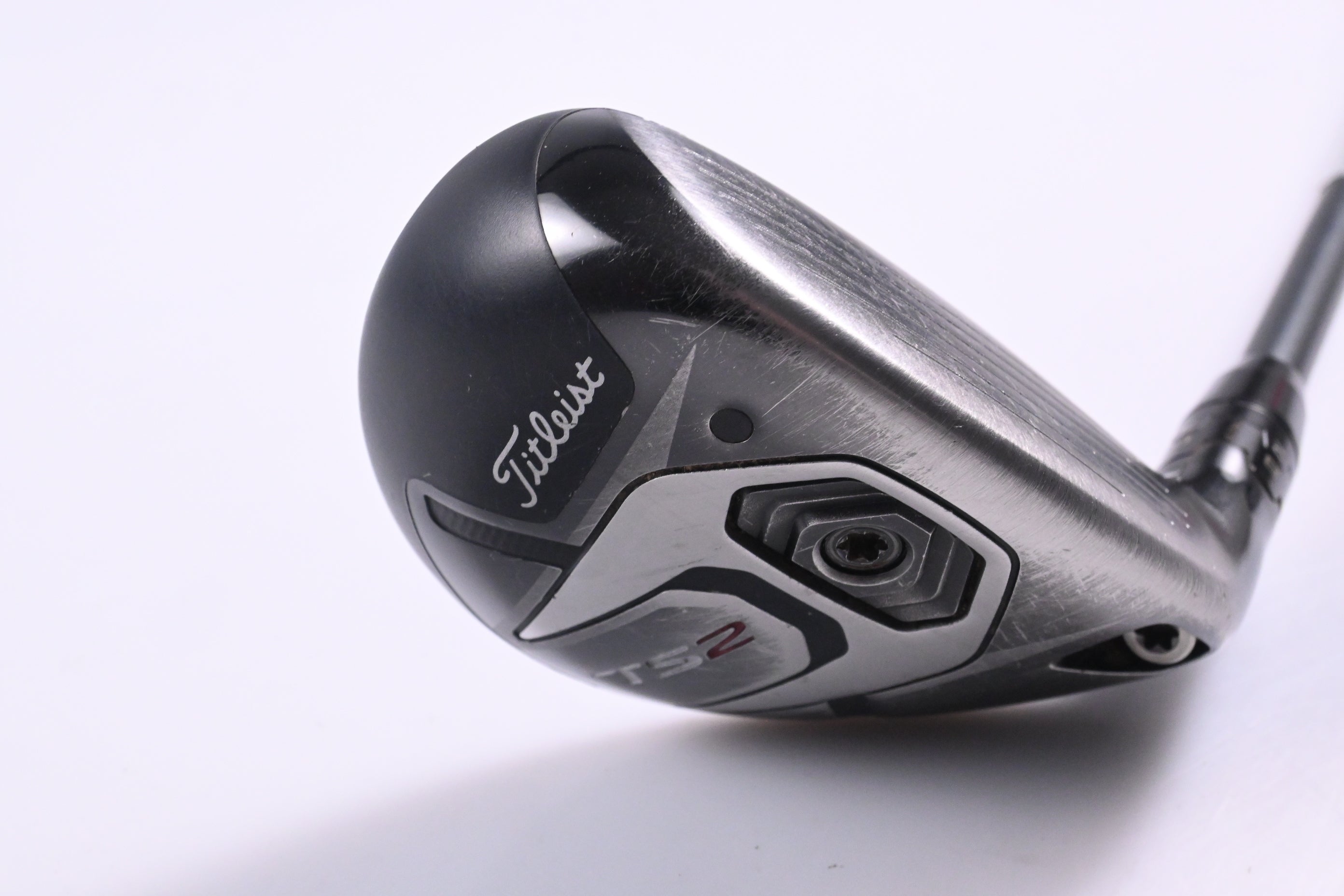 Titleist TS2 #3 Hybrid / 21 Degree / Stiff Flex HZRDUS Smoke Black 80 Shaft