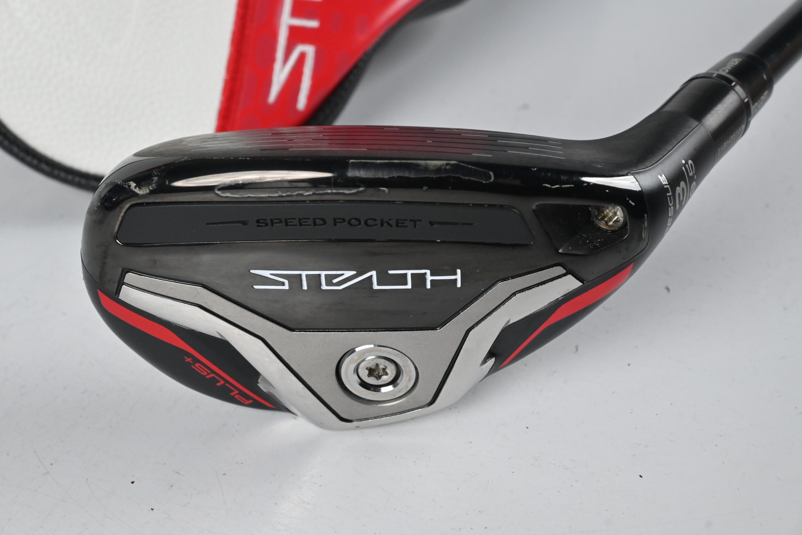 Taylormade Stealth 2 Plus #3 Hybrid / 19.5 Degree / Stiff Flex Hzrdus Smoke 80