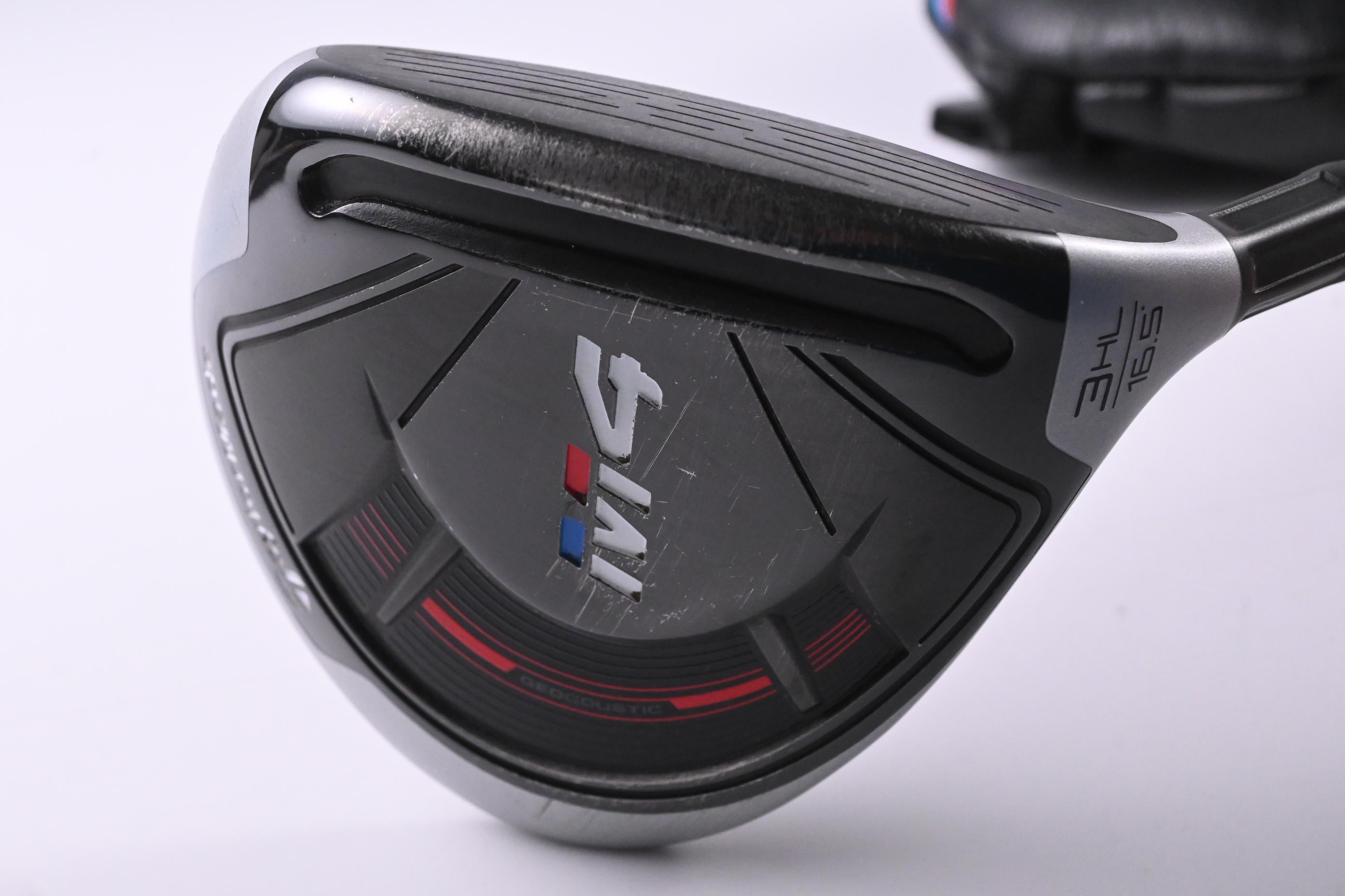 Taylormade M4 #3HL Wood / 16.5 Degree / Stiff Flex Atmos Red 6 Shaft
