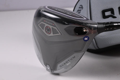 Callaway Quantum Max Driver / 10.5 Degree / Regular Flex Denali Frost Silver 50 Shaft