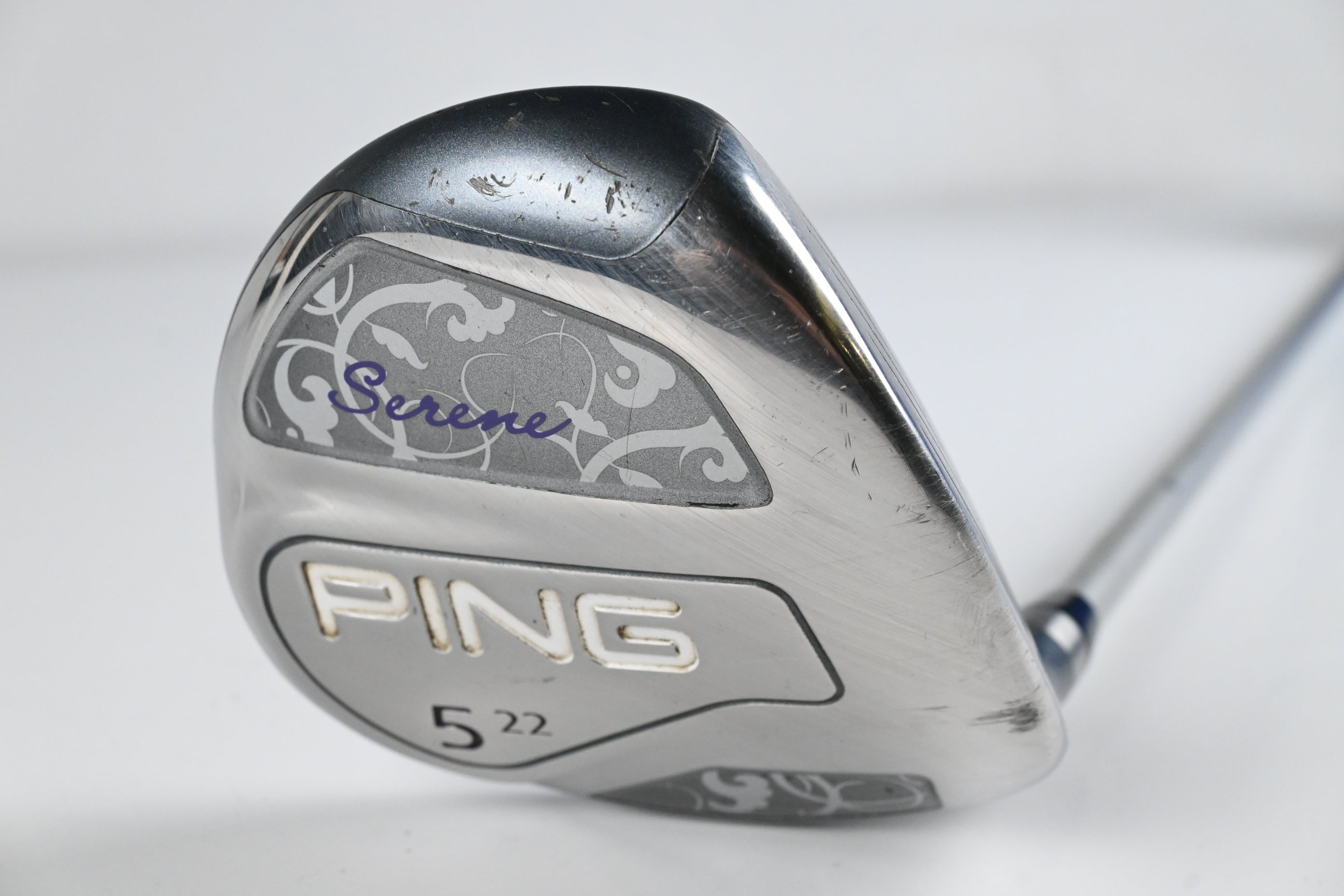 Ladies Ping Serene #5 Wood / 22 Degree / Ladies Flex Ping ULT 210 Lite Shaft