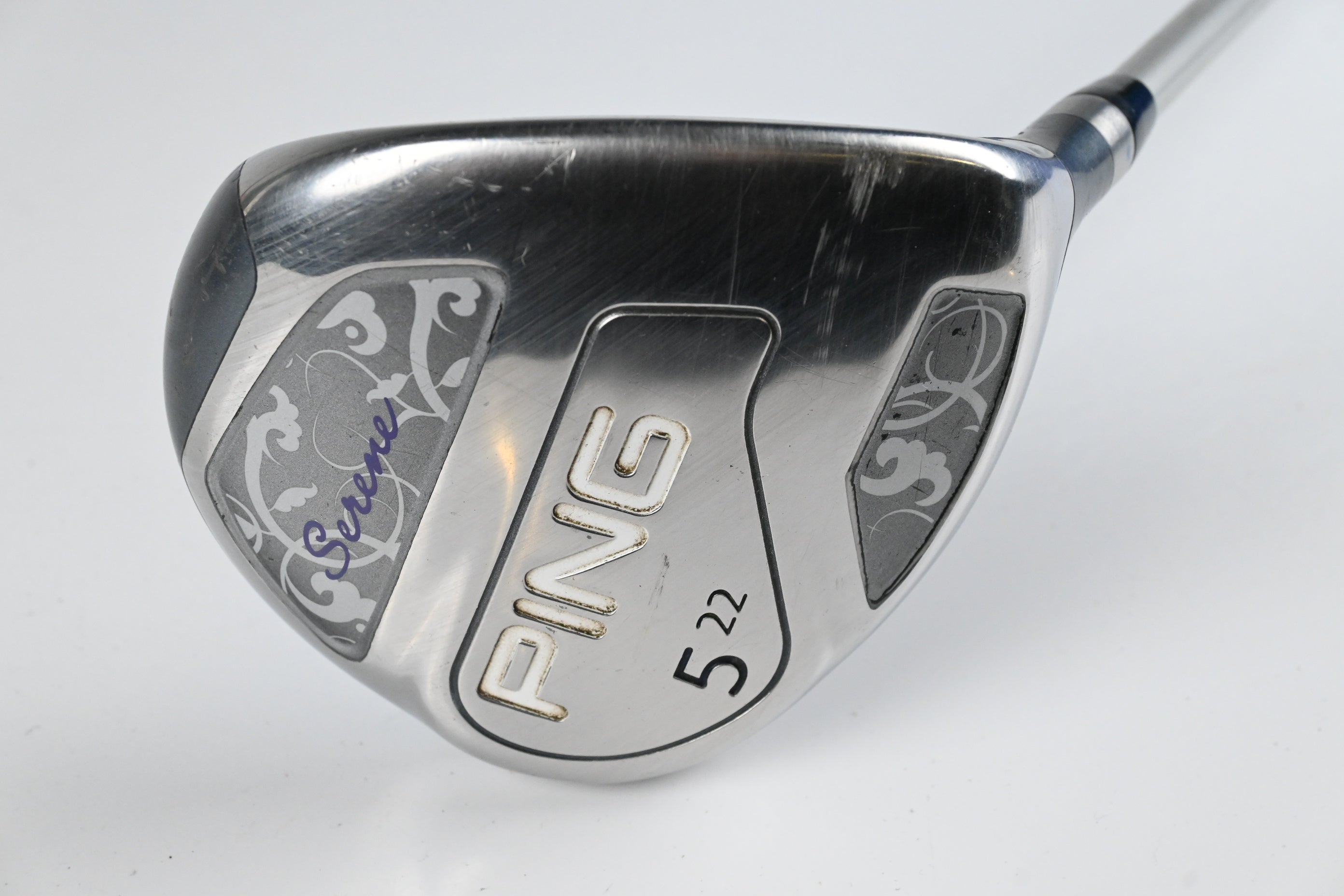 Ladies Ping Serene #5 Wood / 22 Degree / Ladies Flex Ping ULT 210 Lite Shaft